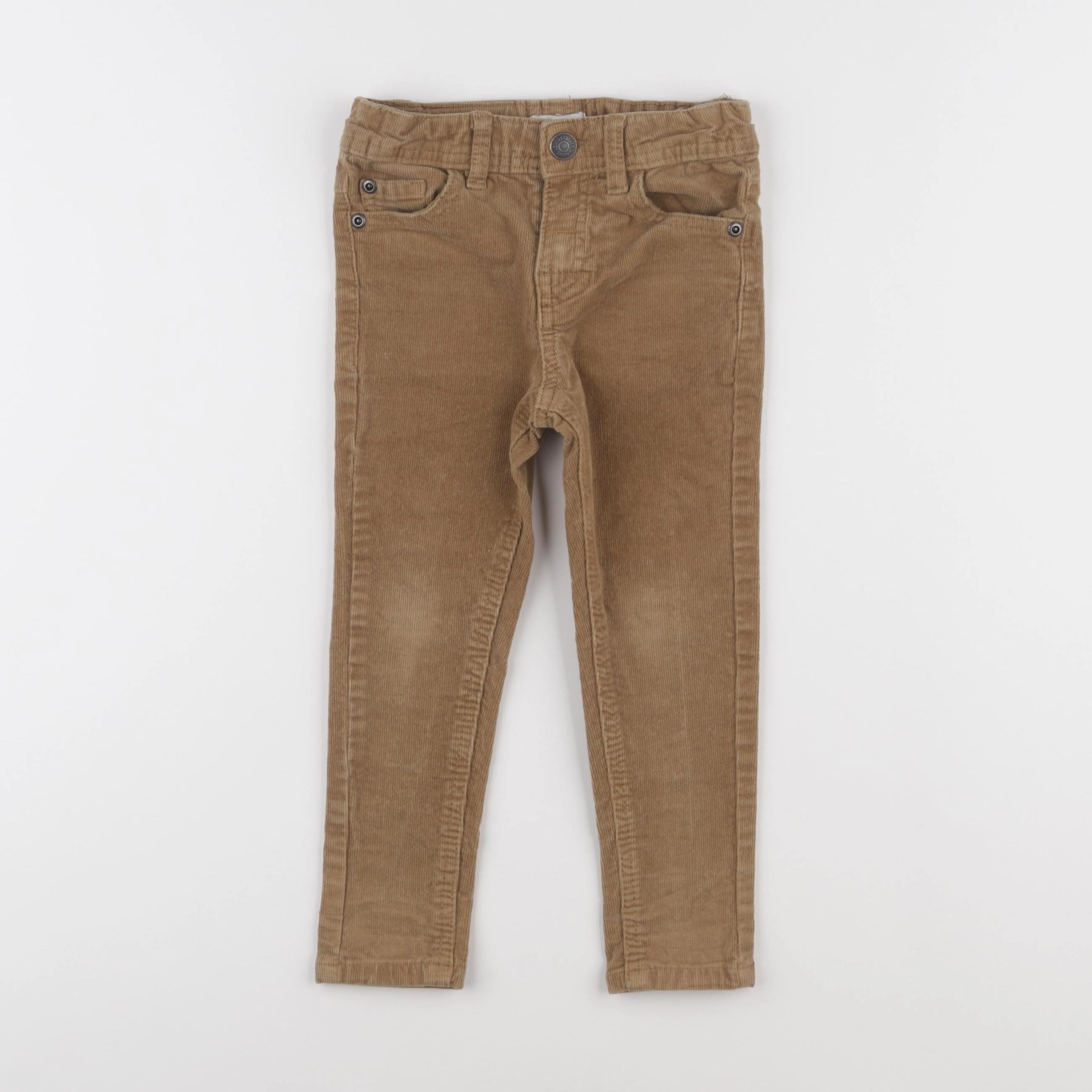 Vertbaudet - pantalon marron - 3 ans