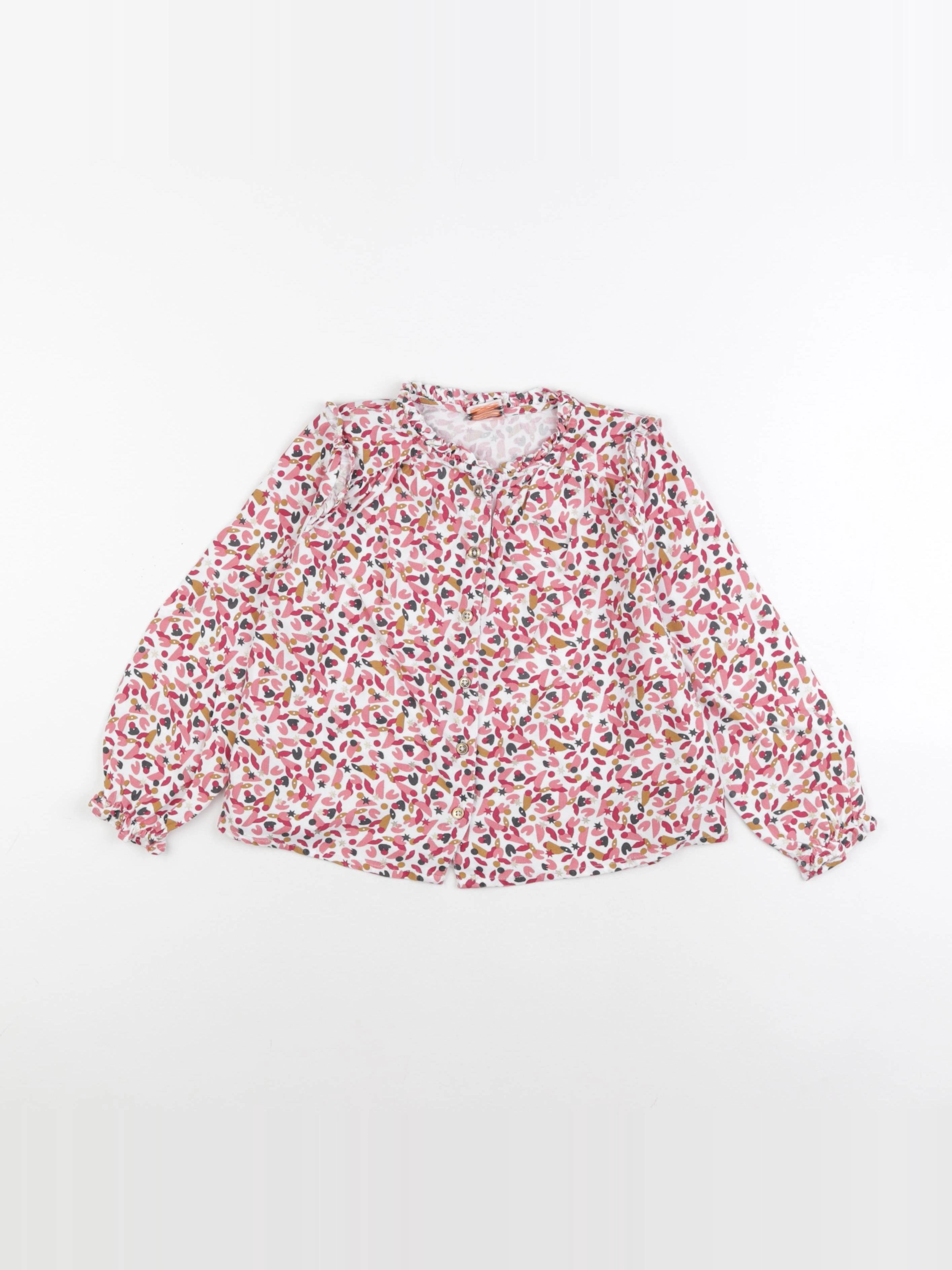 Tape à l'oeil - blouse rose - 4 ans
