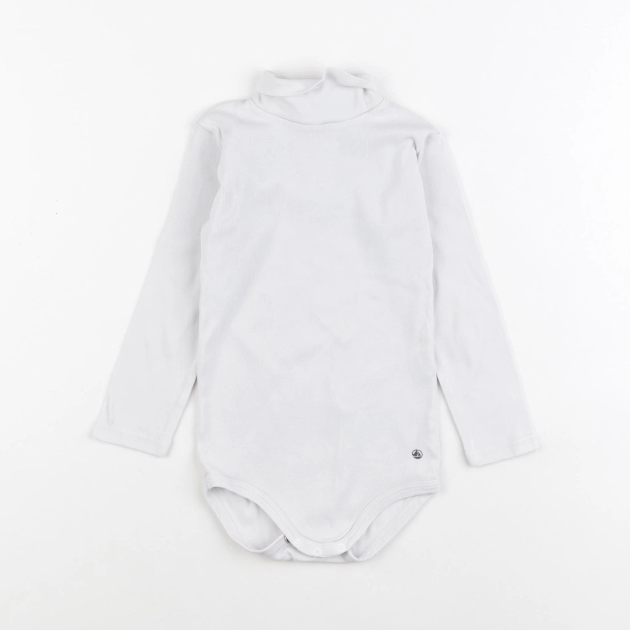Petit Bateau - body à col blanc - 24 mois