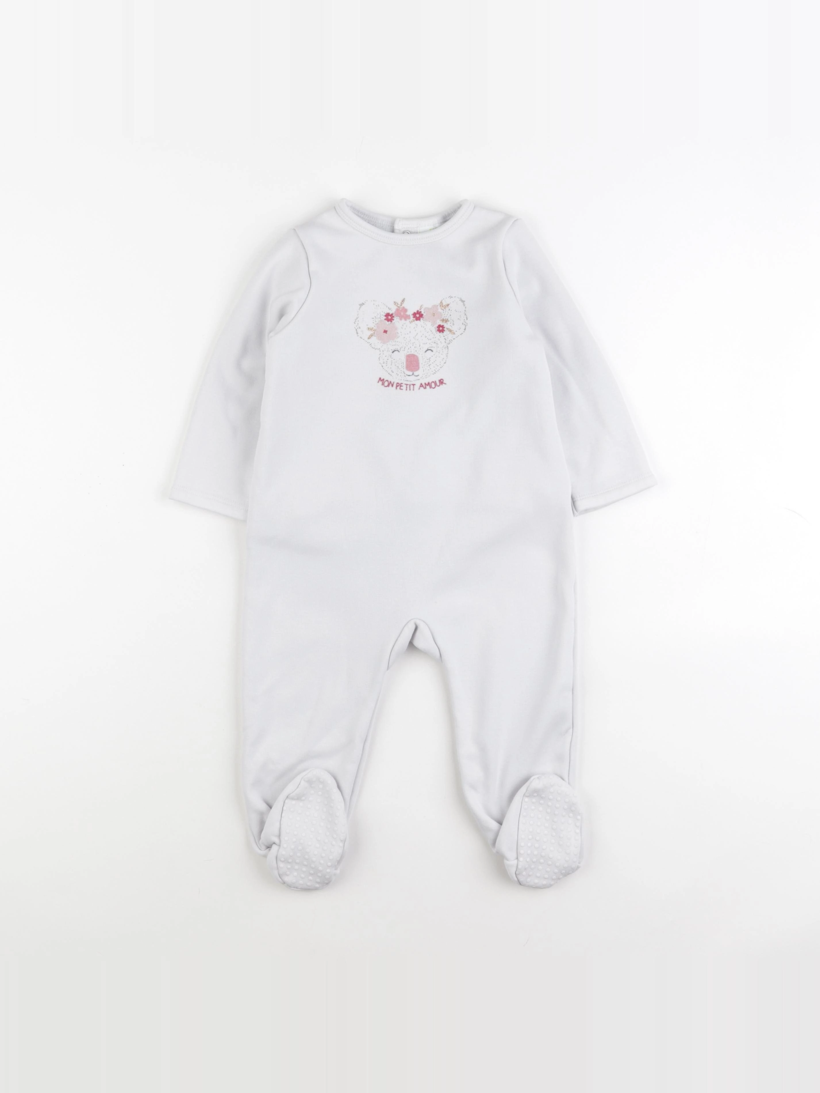 Tape à l'oeil - pyjama coton blanc - 24 mois