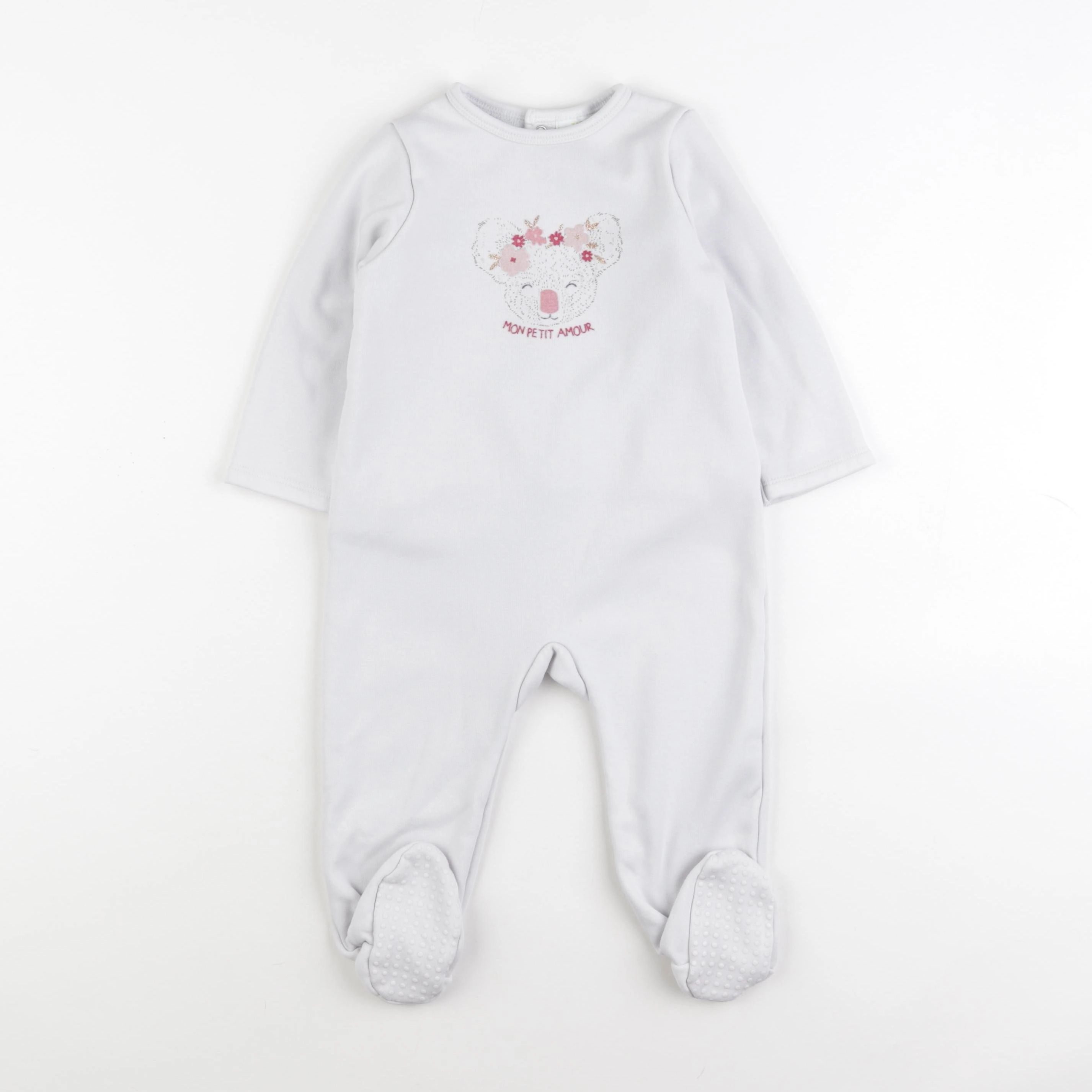 Tape à l'oeil - pyjama coton blanc - 24 mois