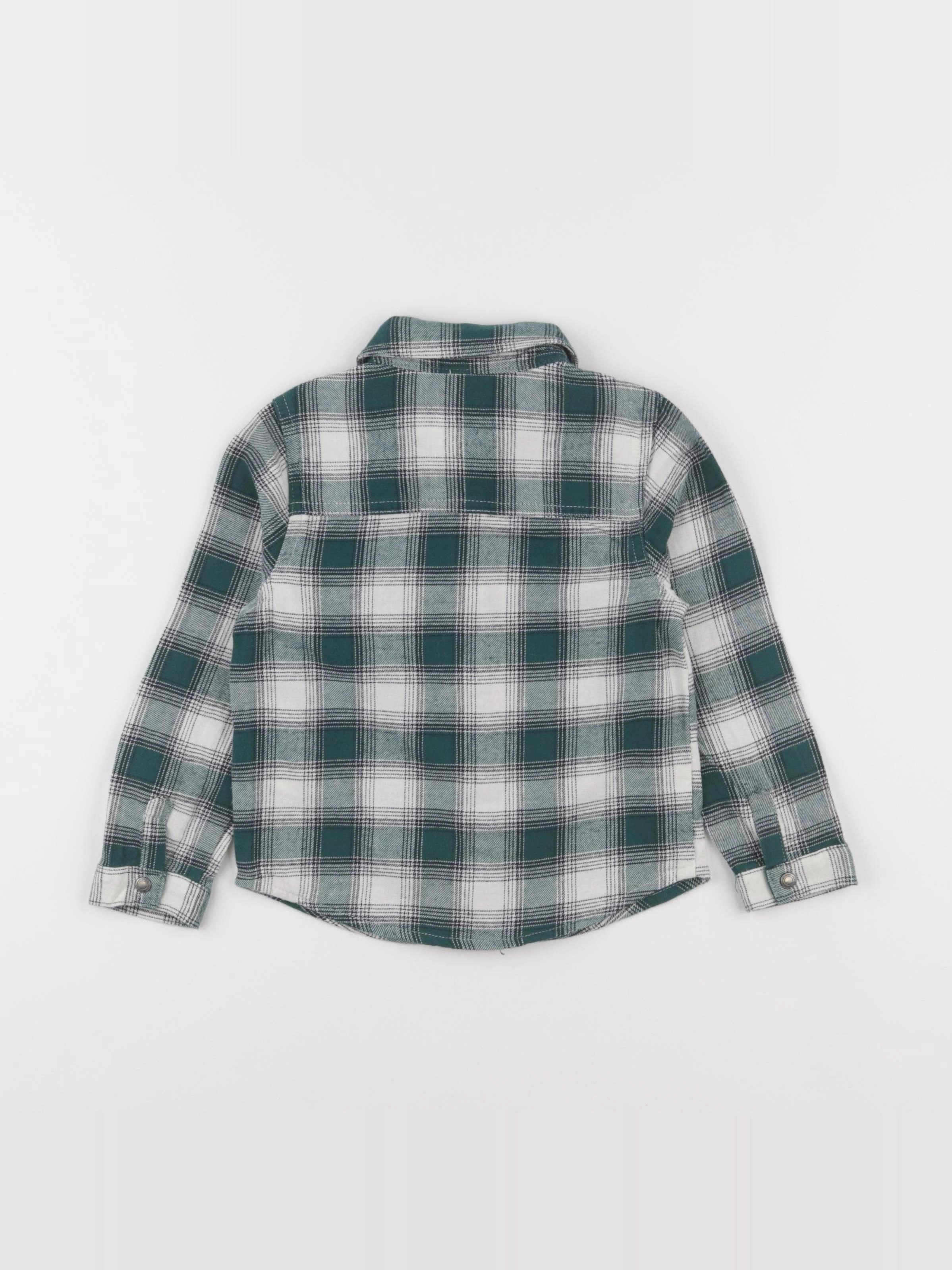 Vertbaudet - chemise vert - 3 ans