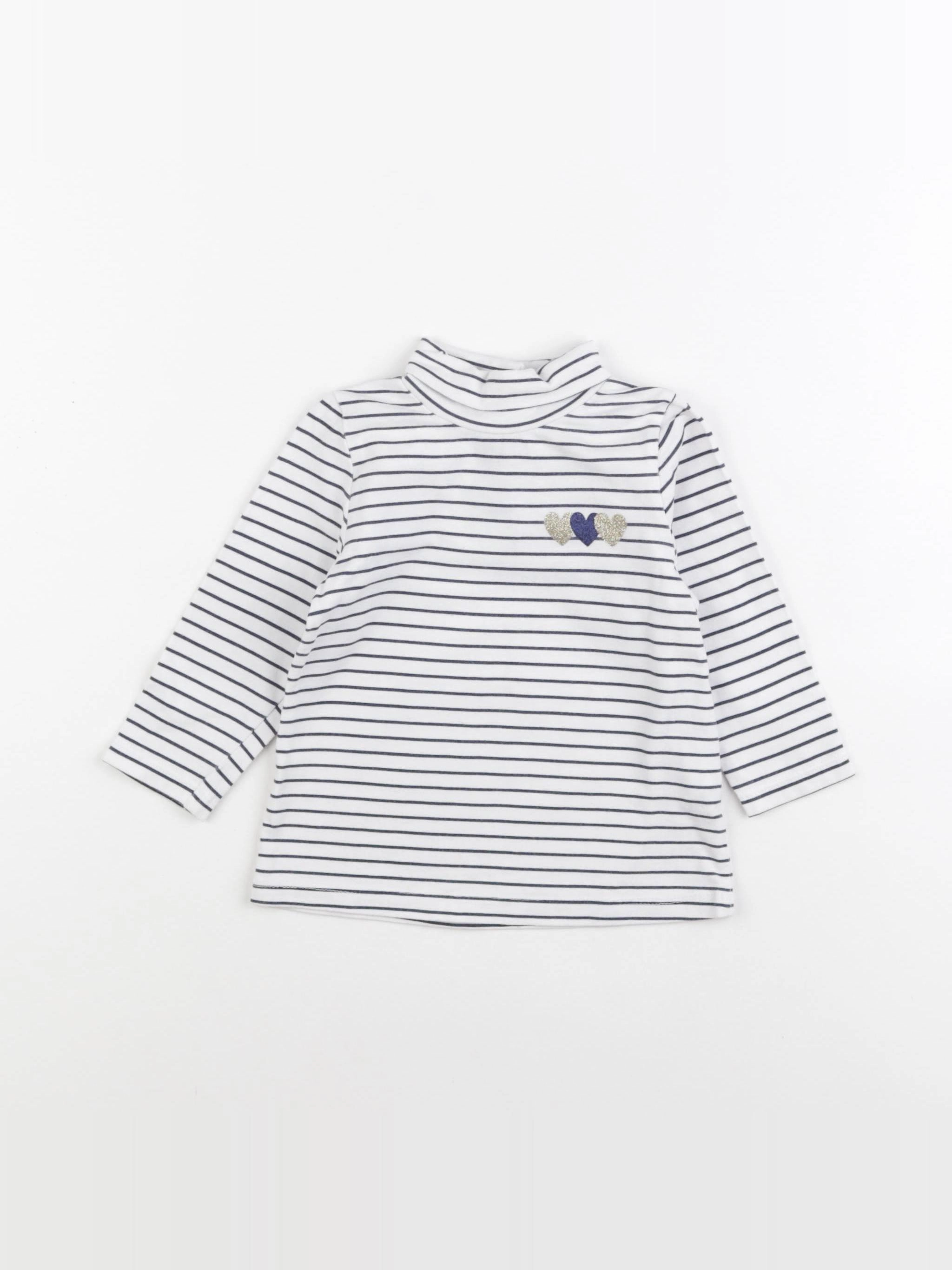 Tape à l'oeil - sous-pull bleu - 12 mois