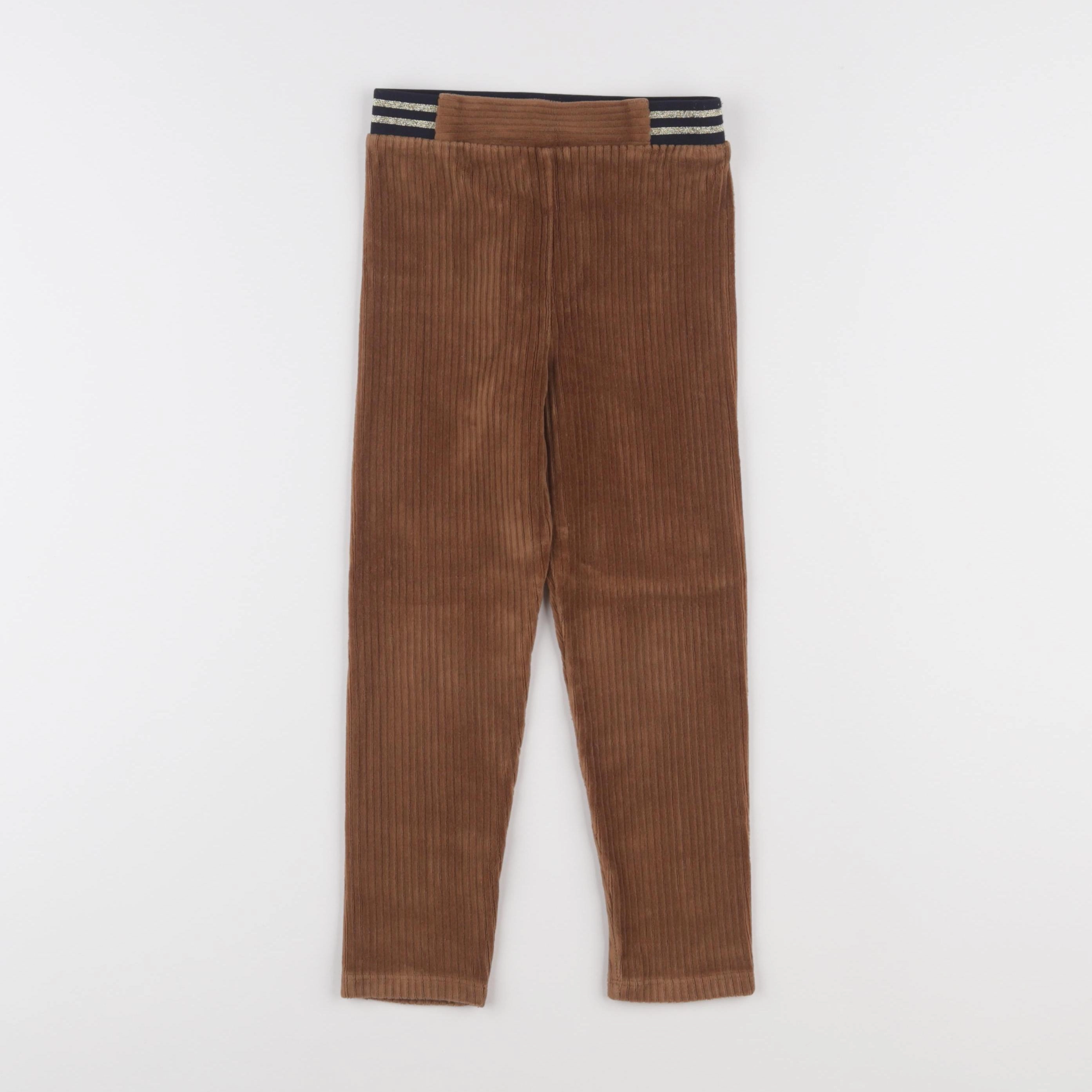 Vertbaudet - pantalon marron, or - 5 ans