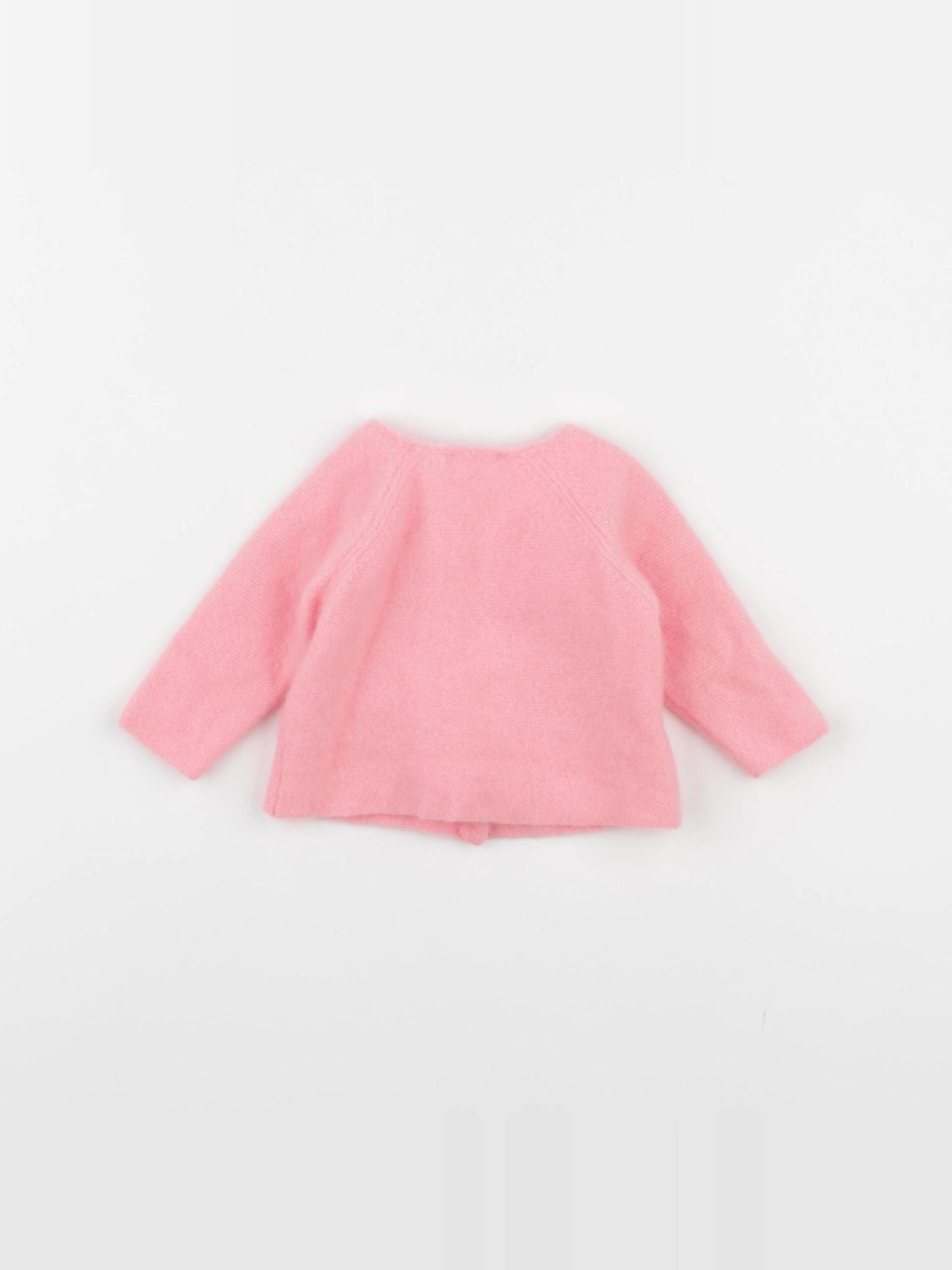 Jacadi - gilet rose - 3 mois