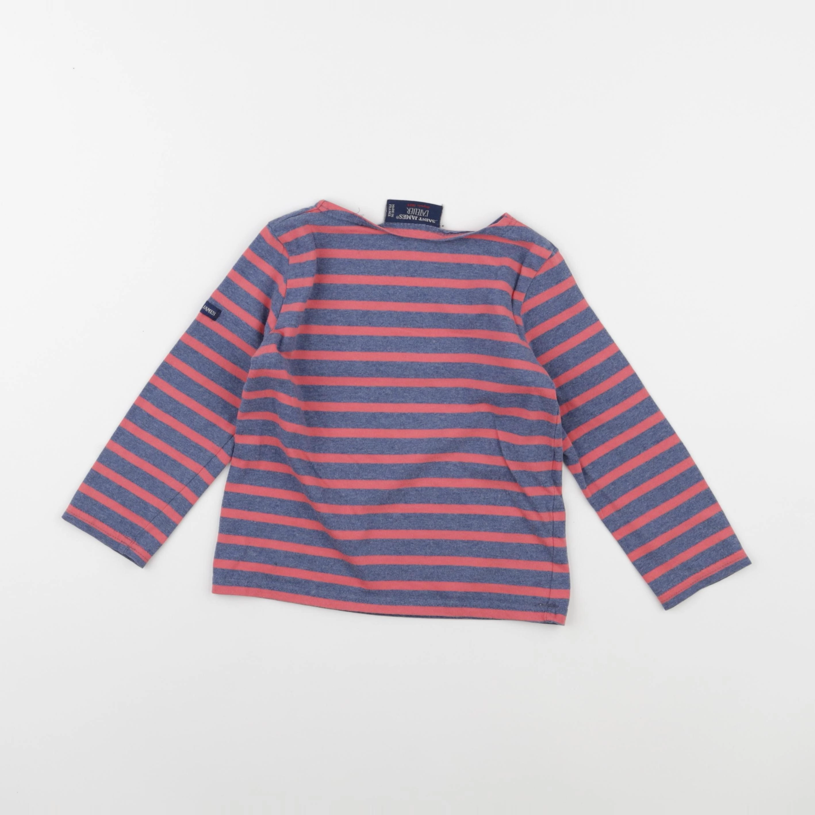 Saint James - tee-shirt bleu - 4 ans