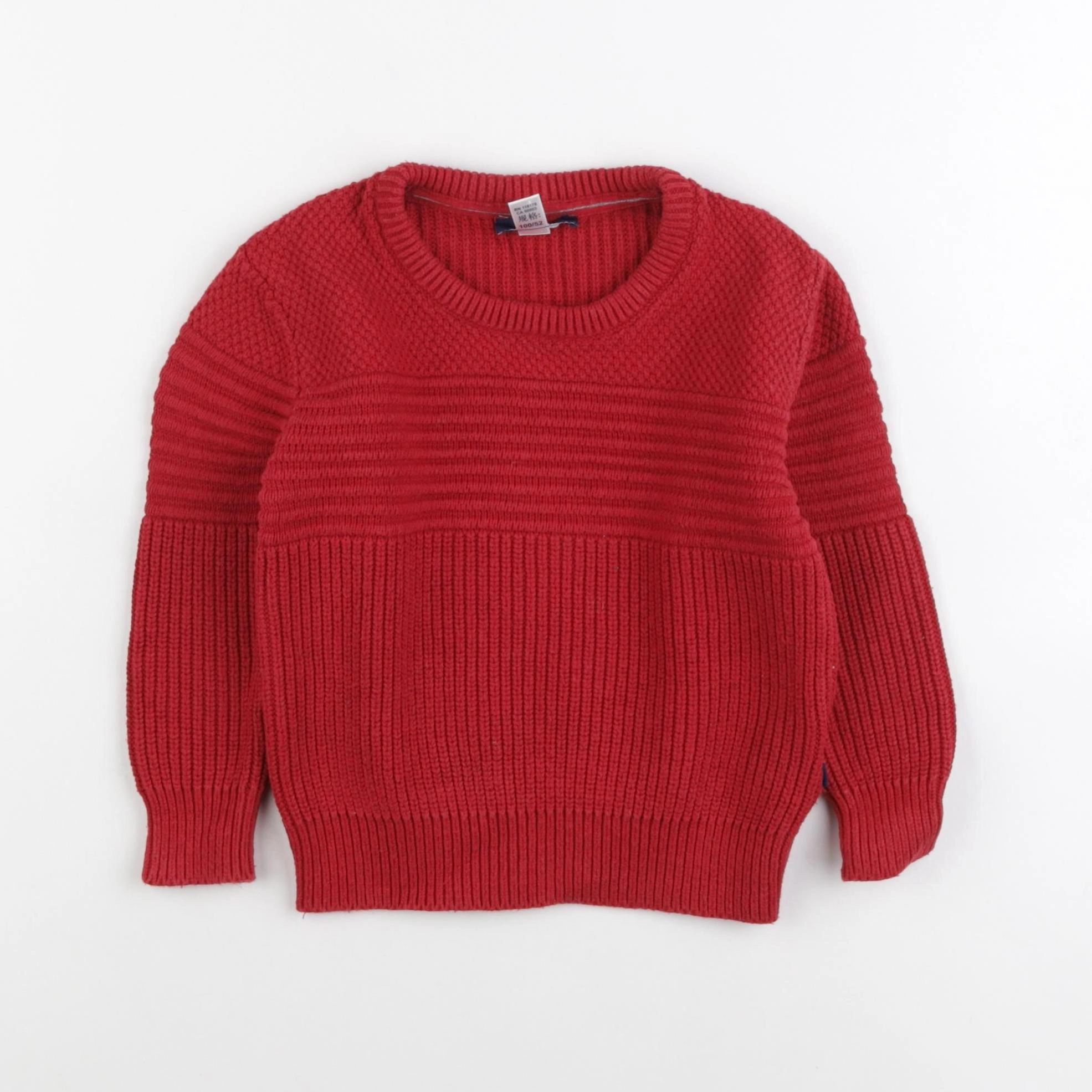Okaidi - pull rouge - 3 ans