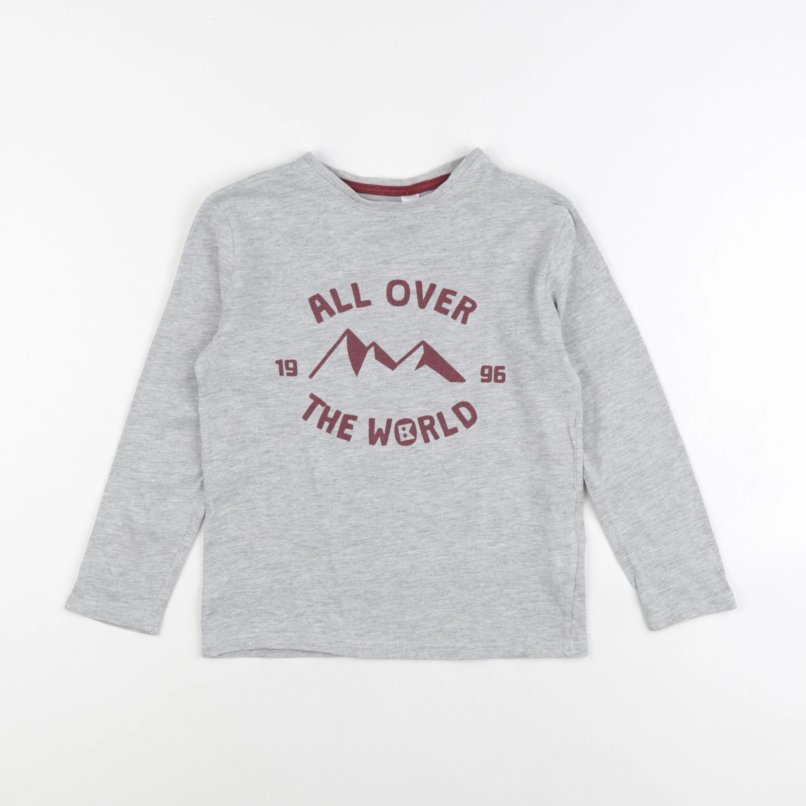 Okaidi - tee-shirt gris - 6 ans