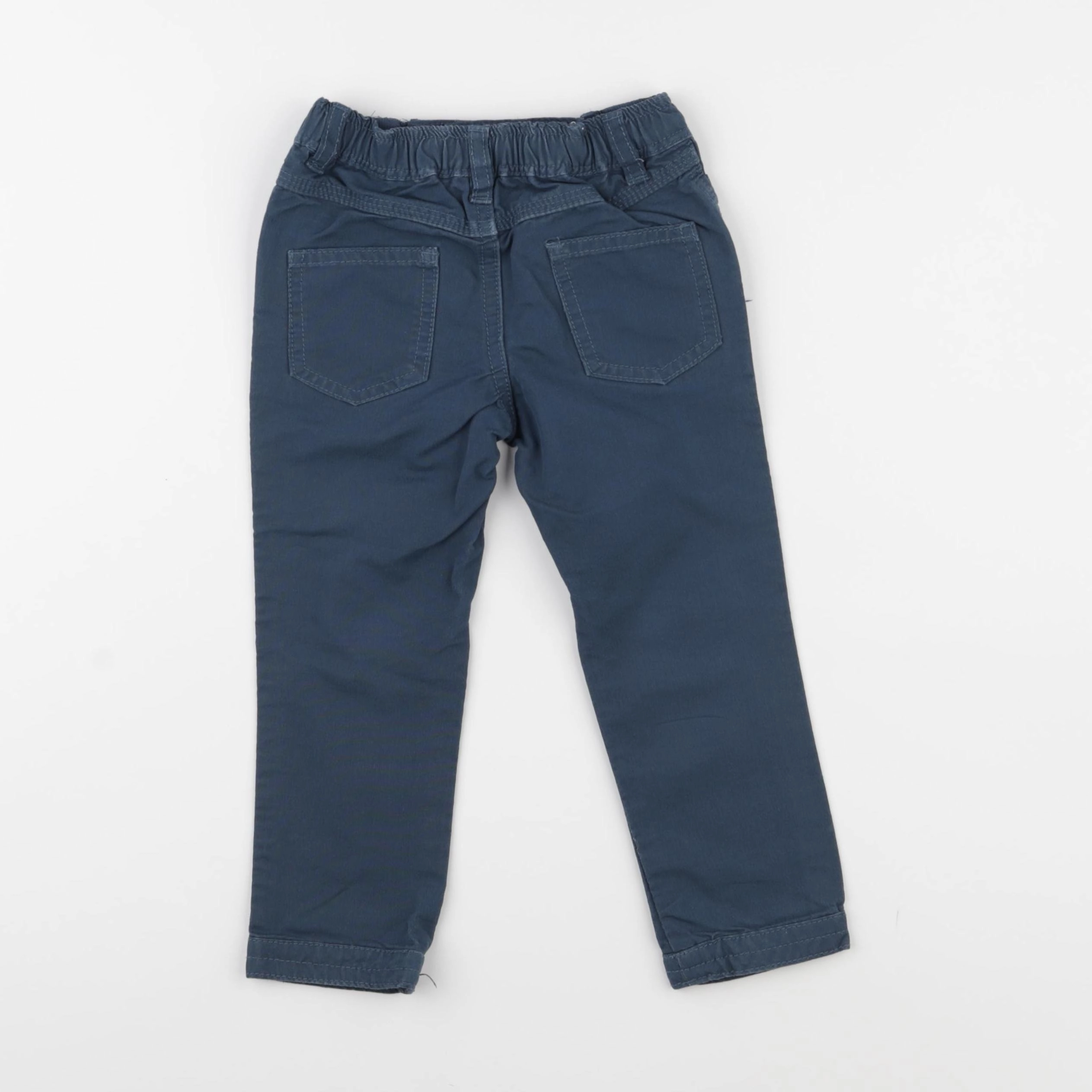 Vertbaudet - pantalon bleu - 3 ans