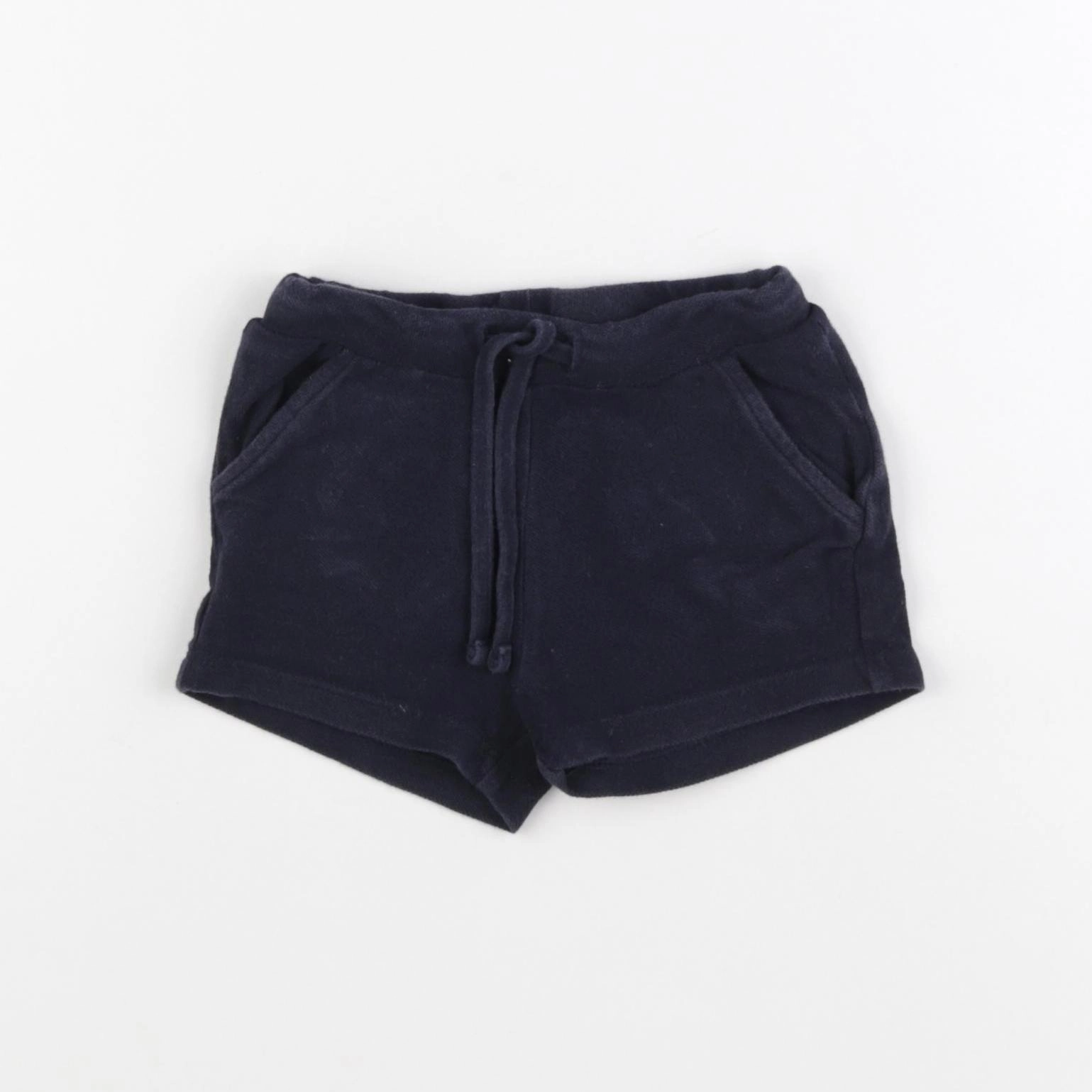 Boutchou - short bleu - 12 mois