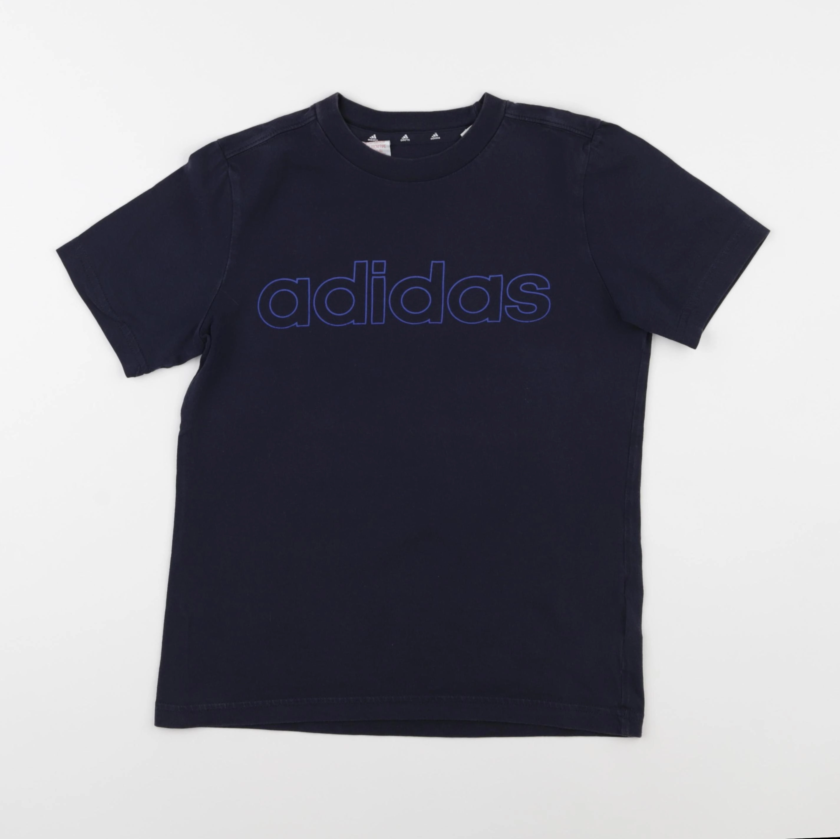 Adidas - tee-shirt bleu - 9/10 ans