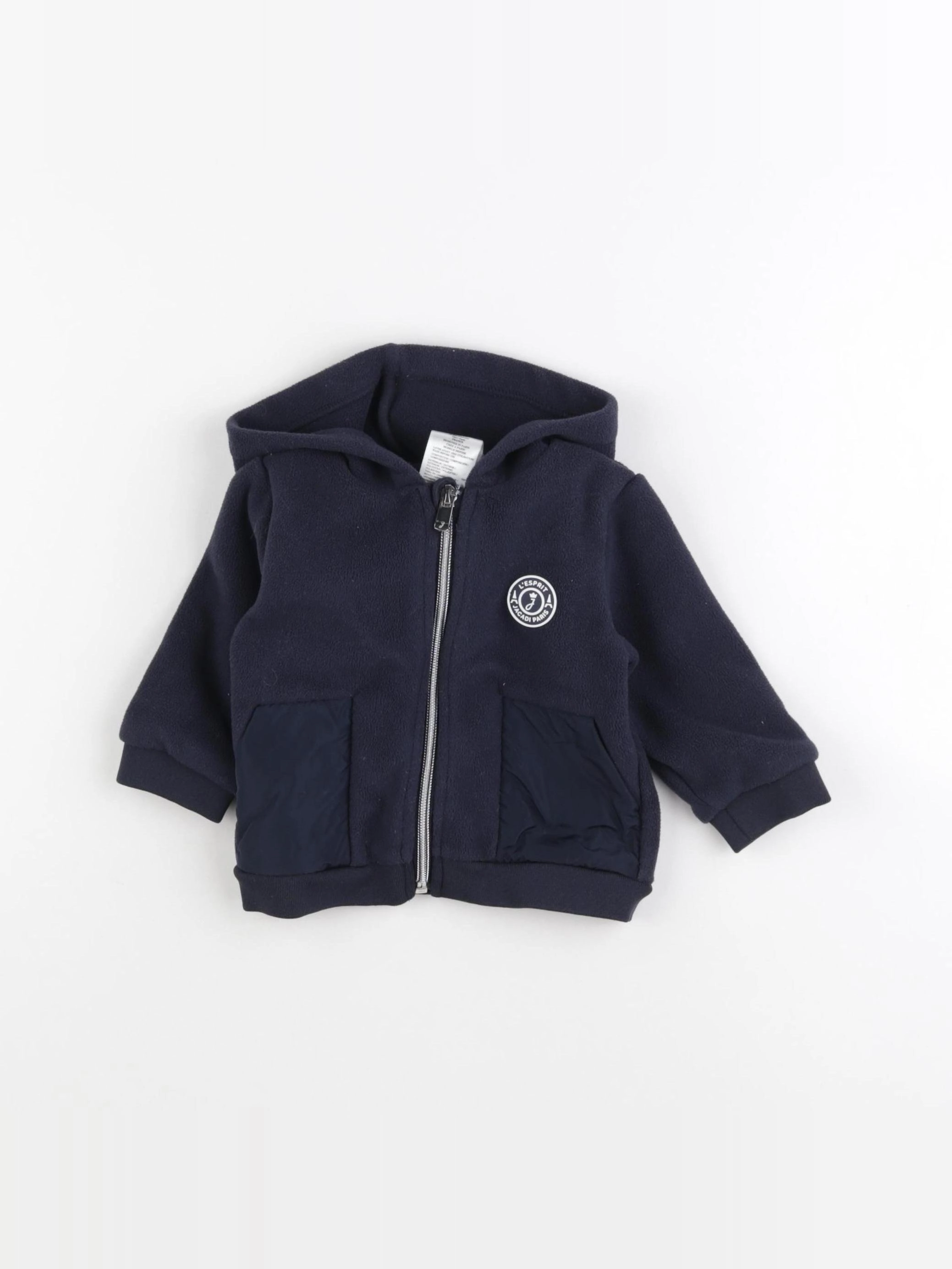 Jacadi - sweat bleu - 12 mois