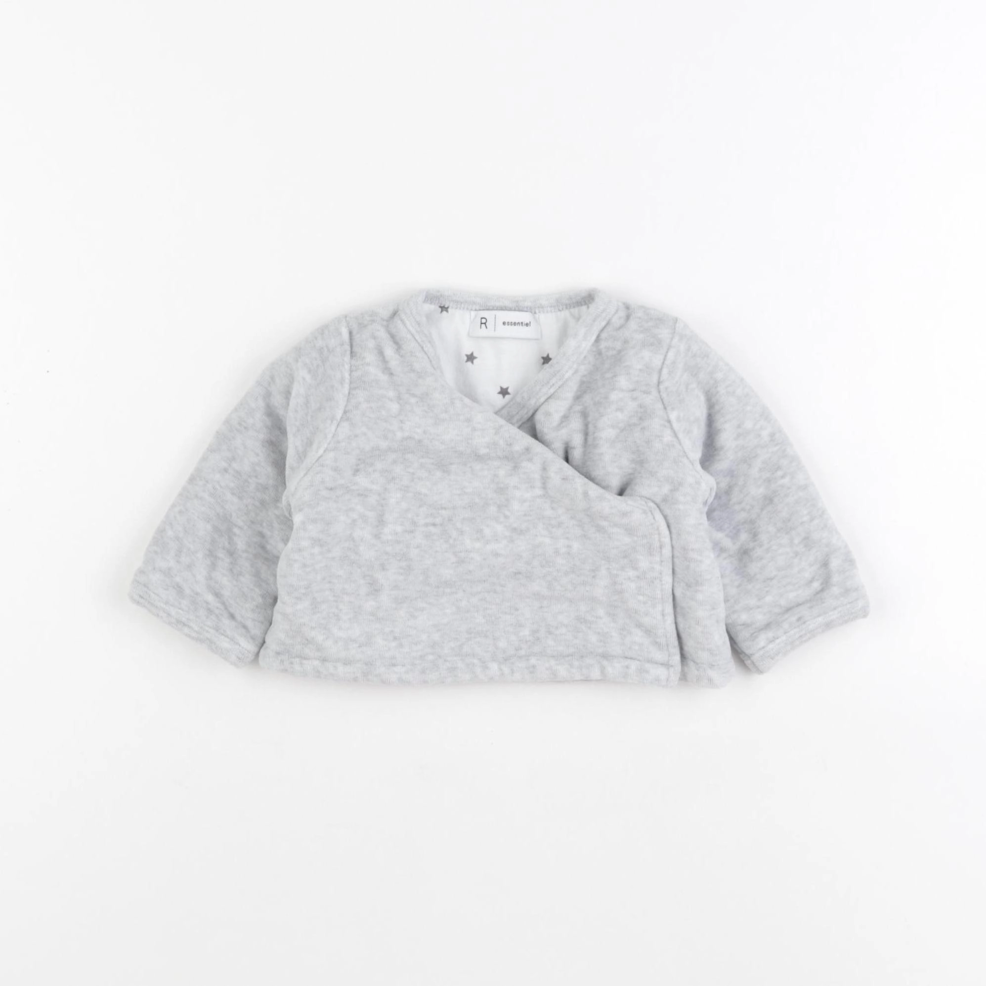 La Redoute - veste gris - 1 mois