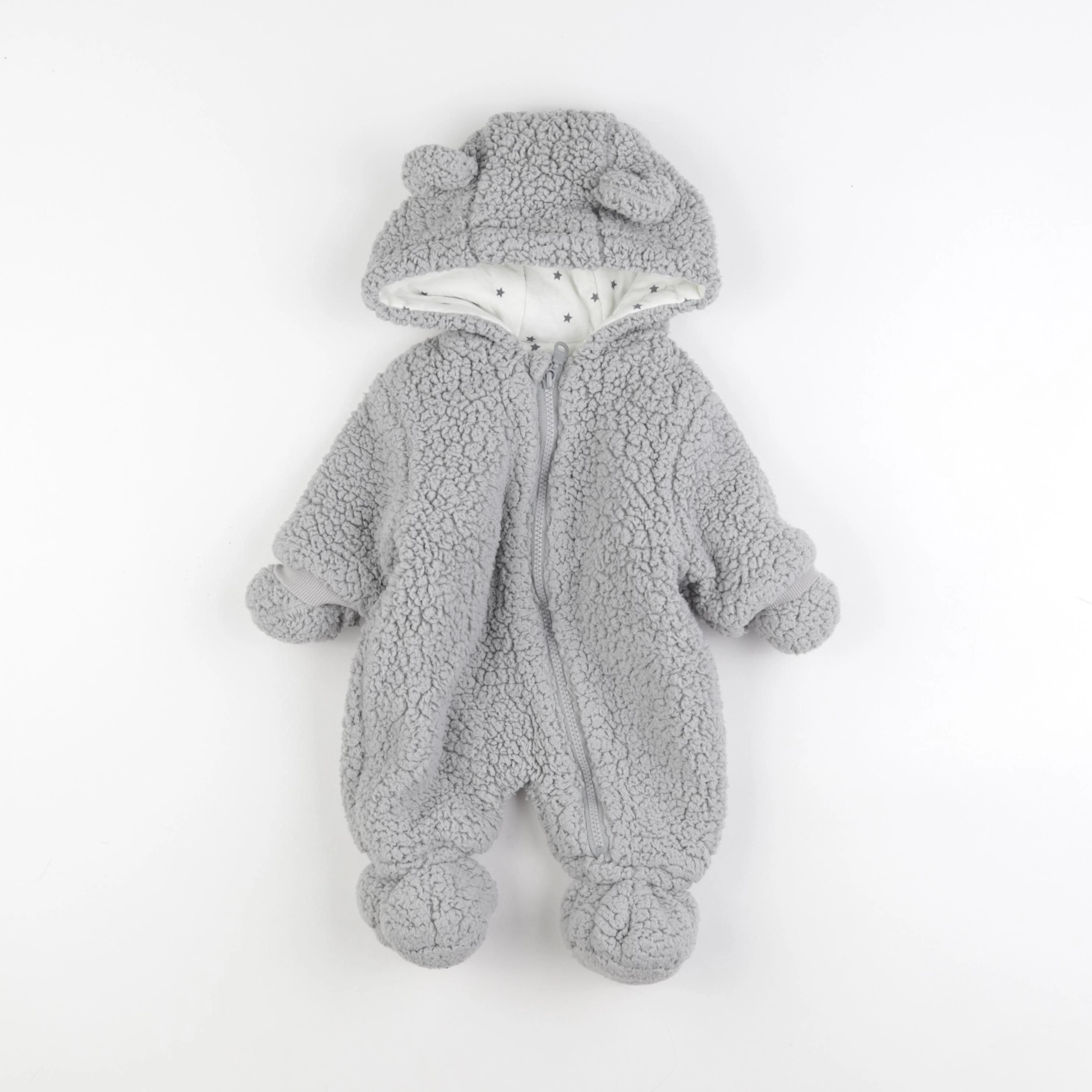 La Redoute - combi-pilote gris - 3 mois