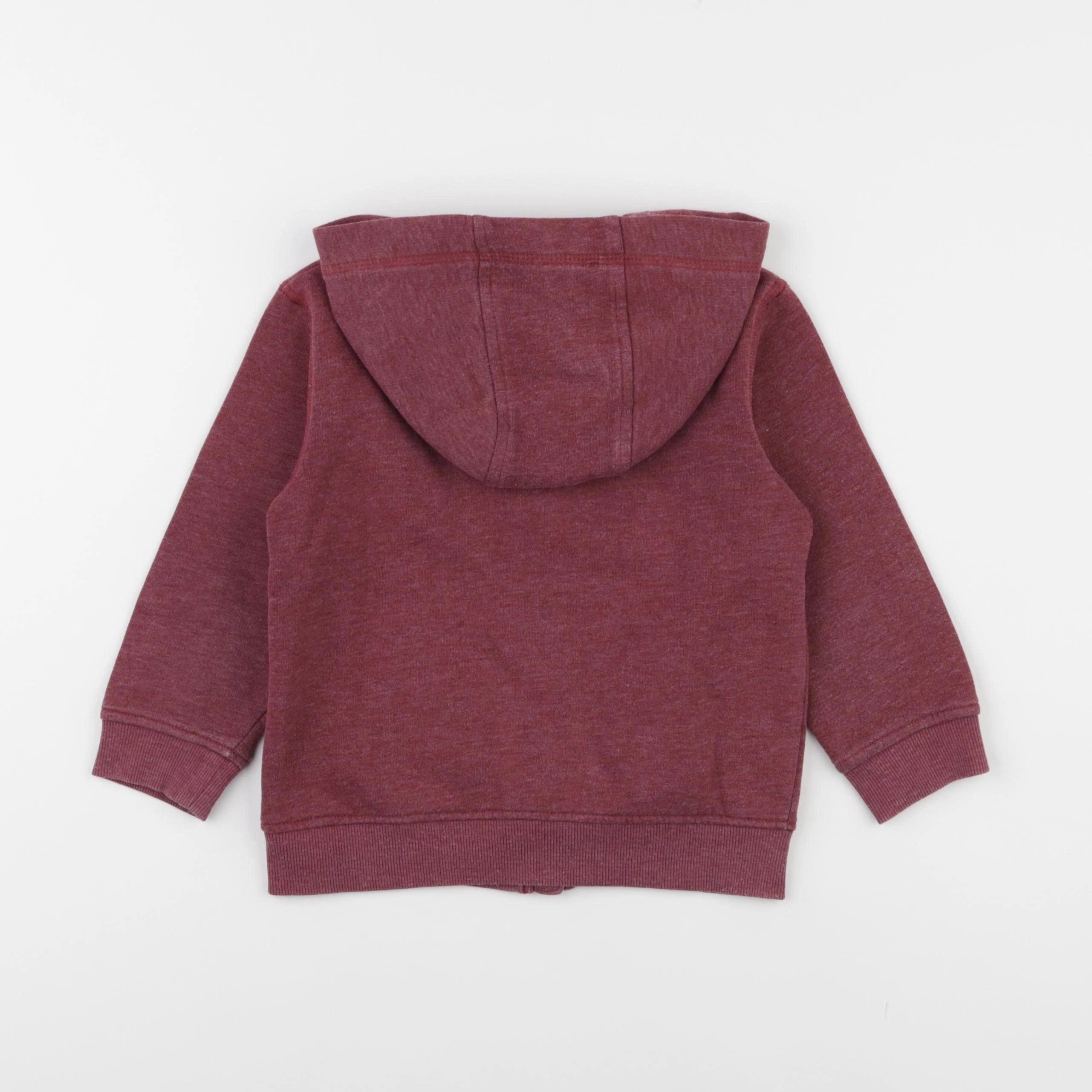 Vertbaudet - sweat rouge - 4 ans