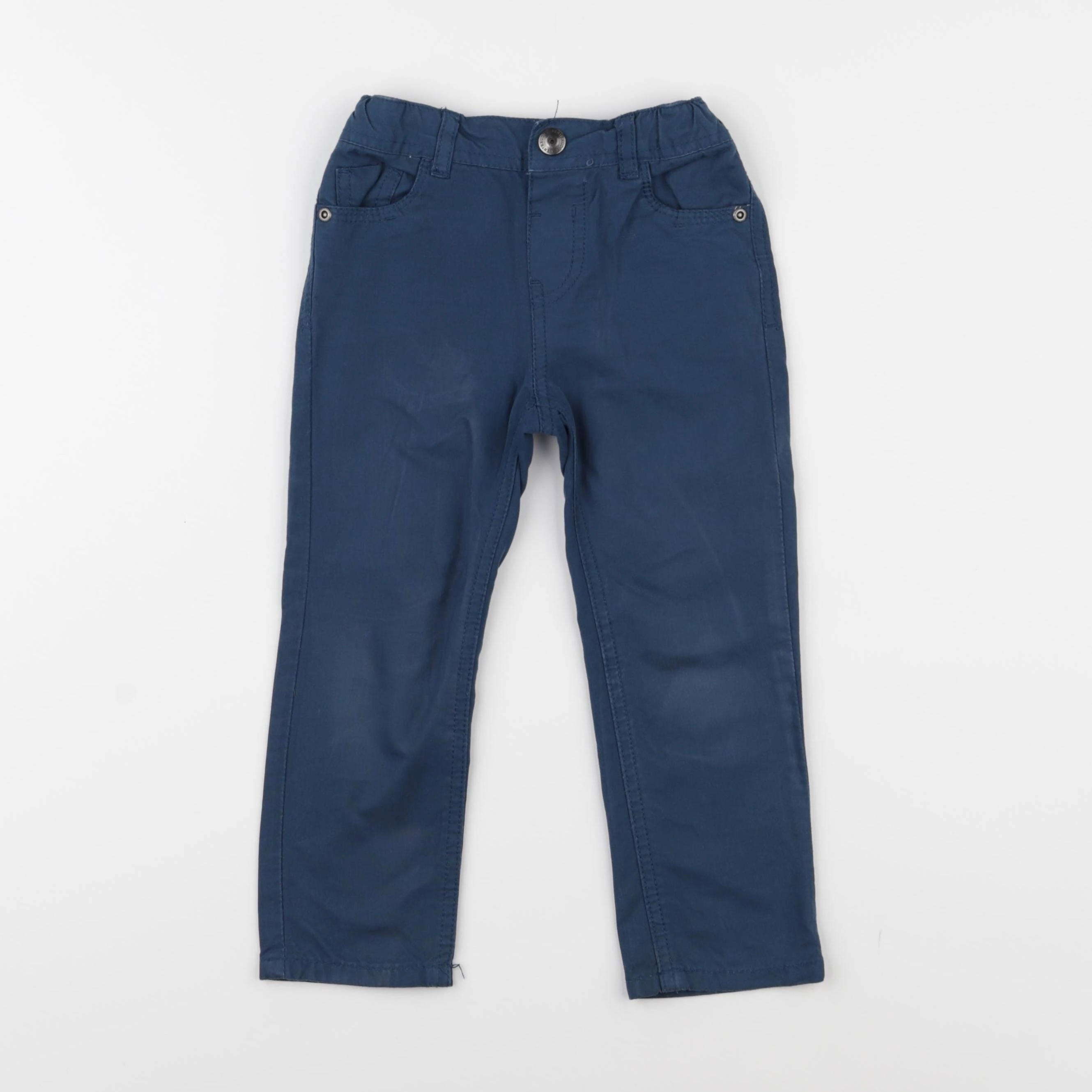 Vertbaudet - pantalon bleu - 3 ans