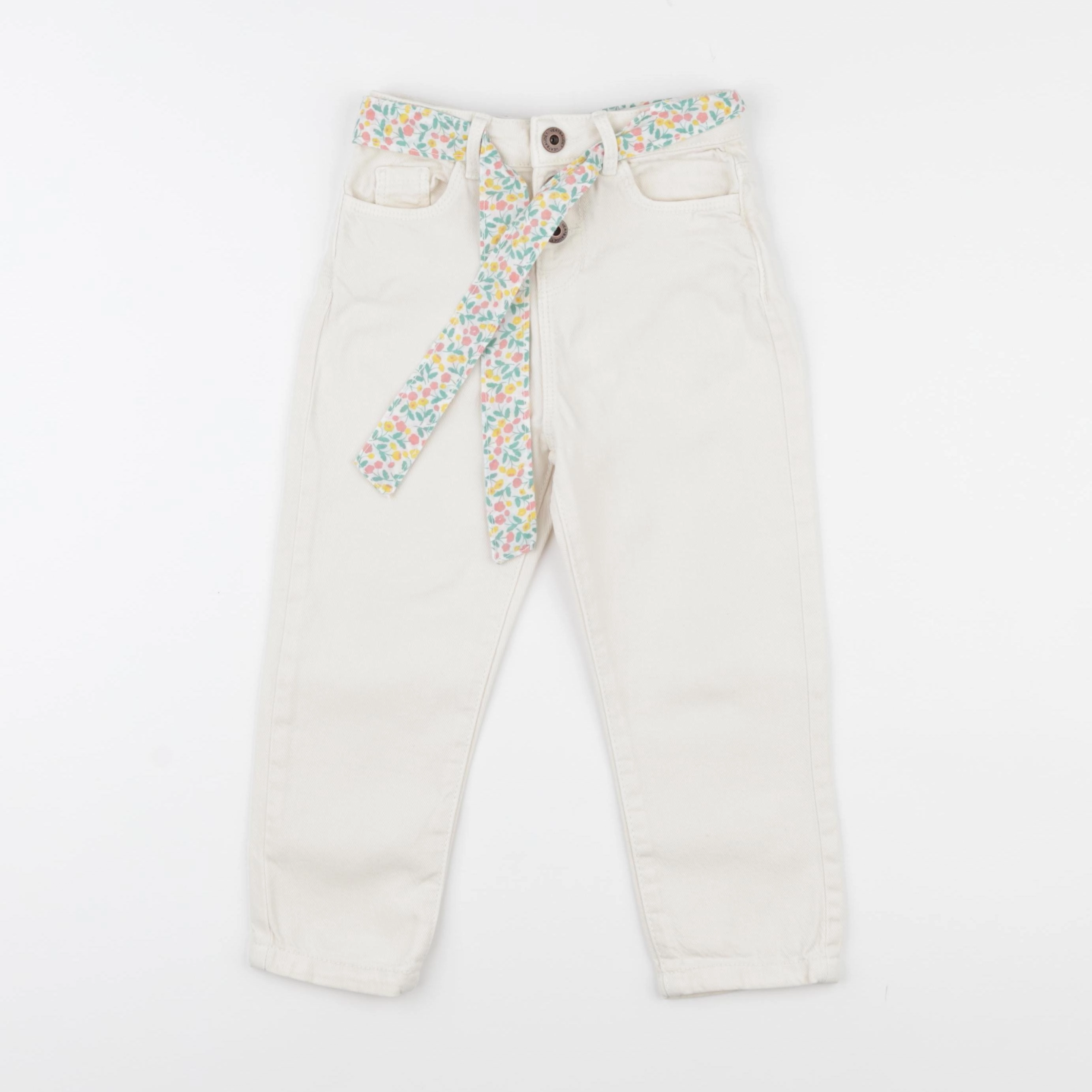 Vertbaudet - jean blanc - 3 ans