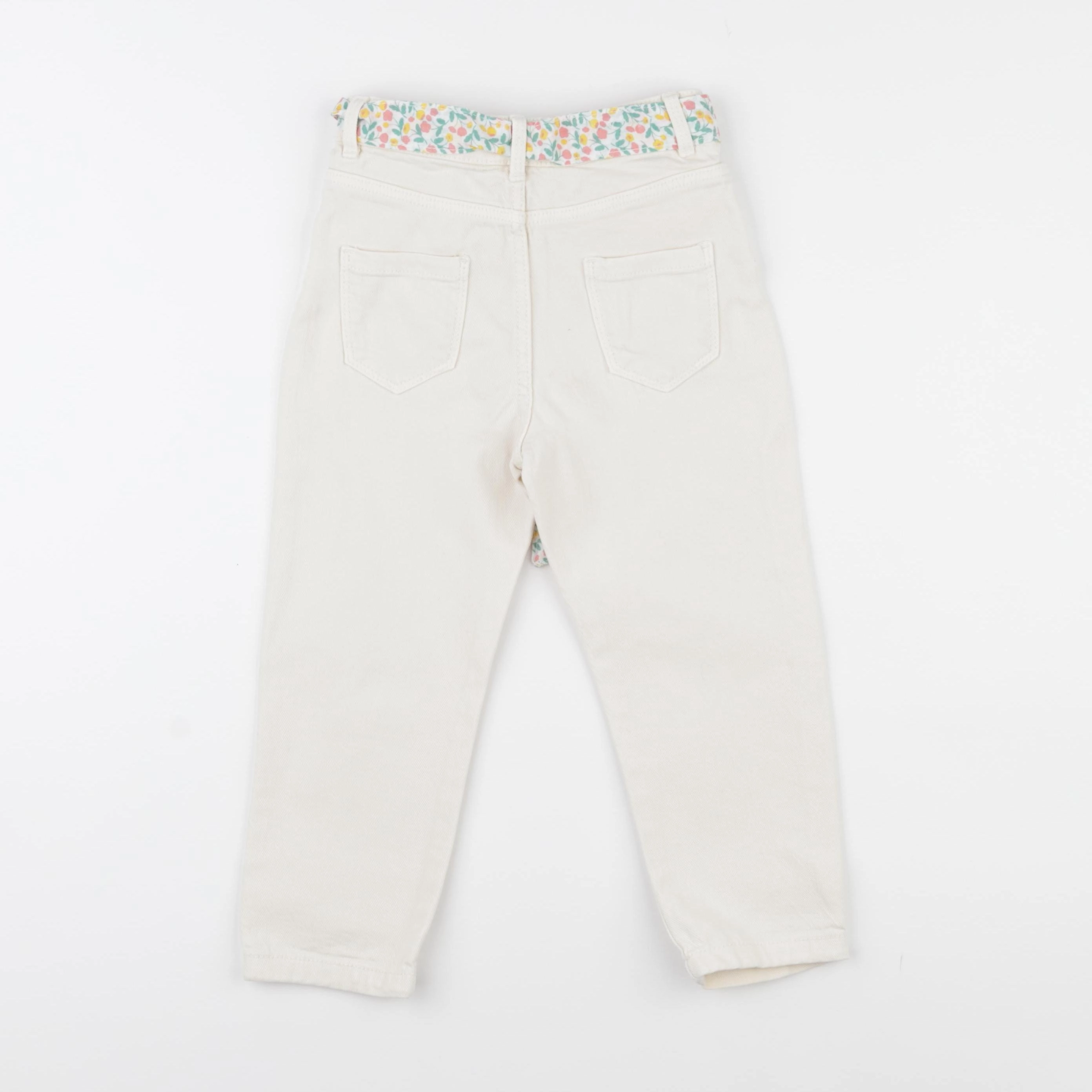 Vertbaudet - jean blanc - 3 ans