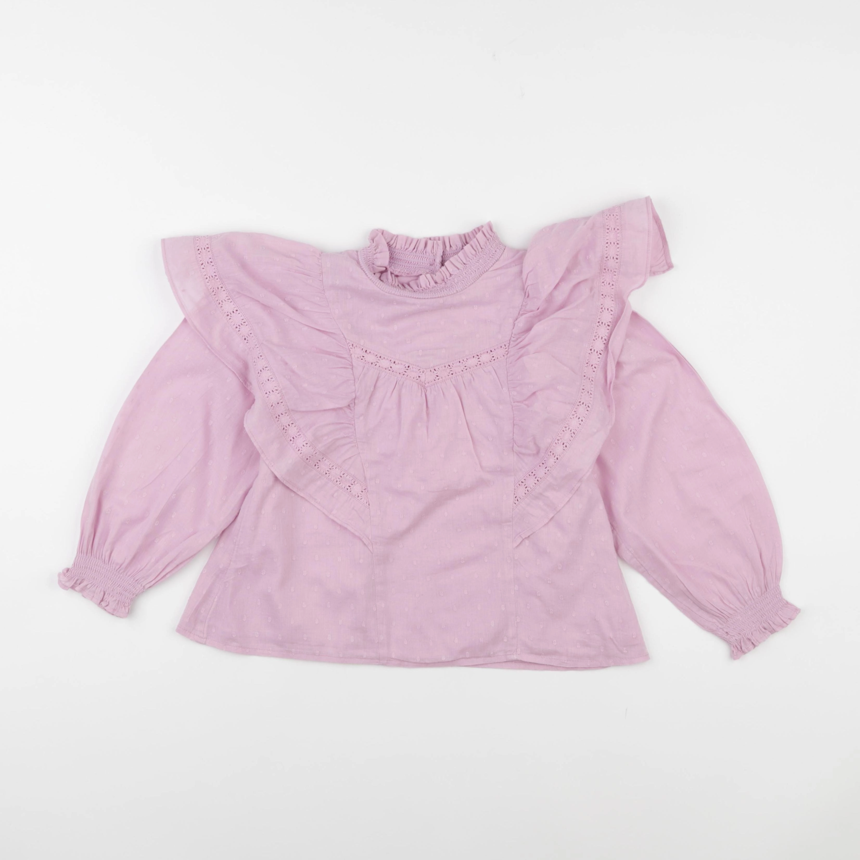 Vertbaudet - blouse rose - 6 ans