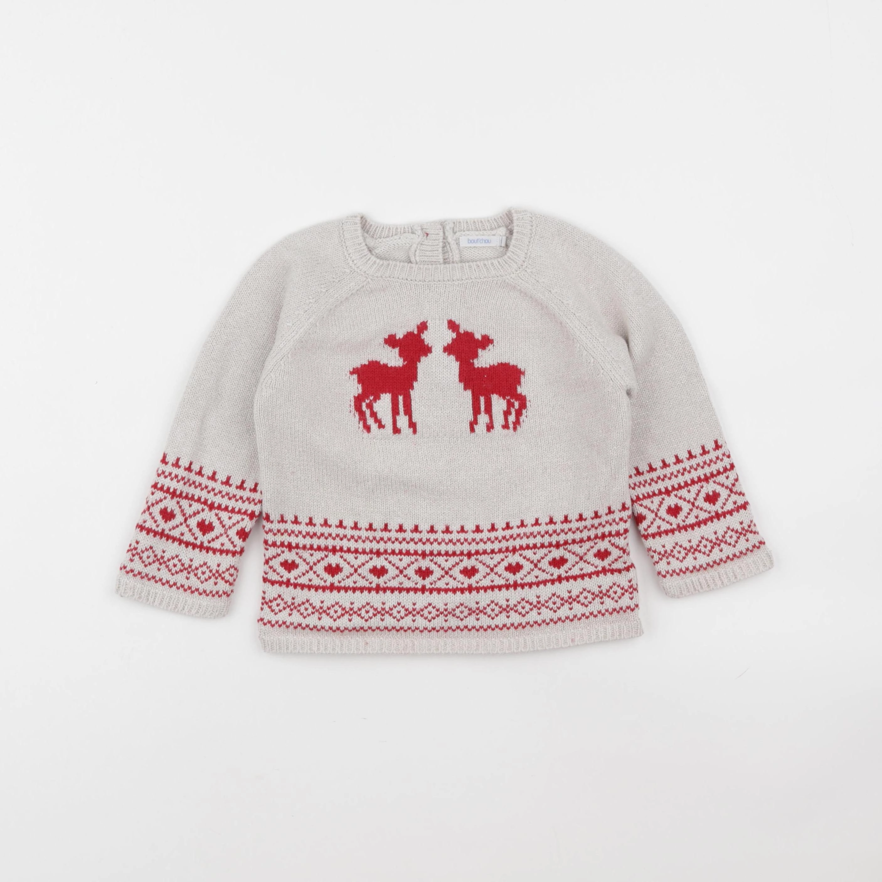 Boutchou - pull beige - 24 mois