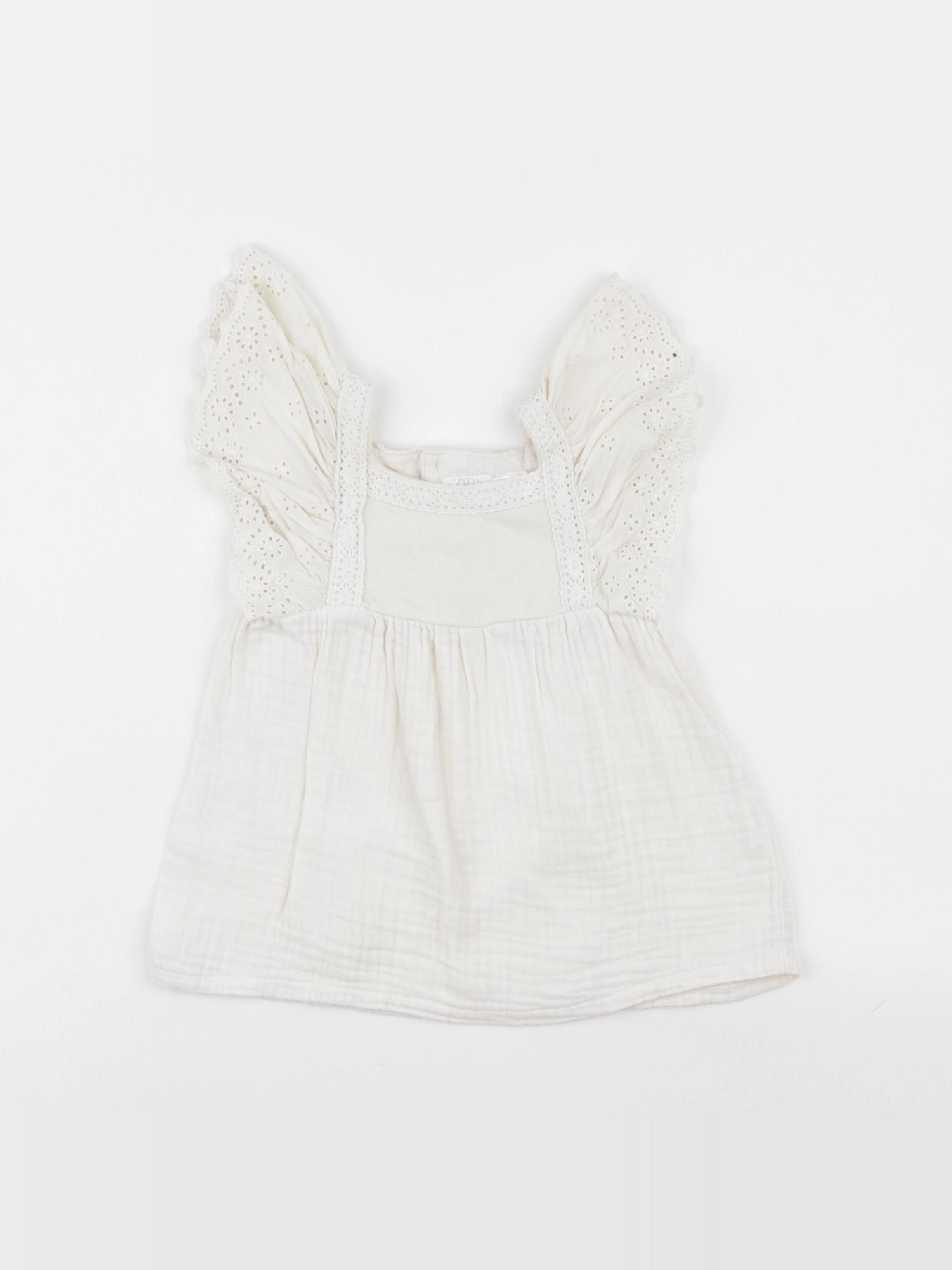 Zara - robe beige - 9/12 mois