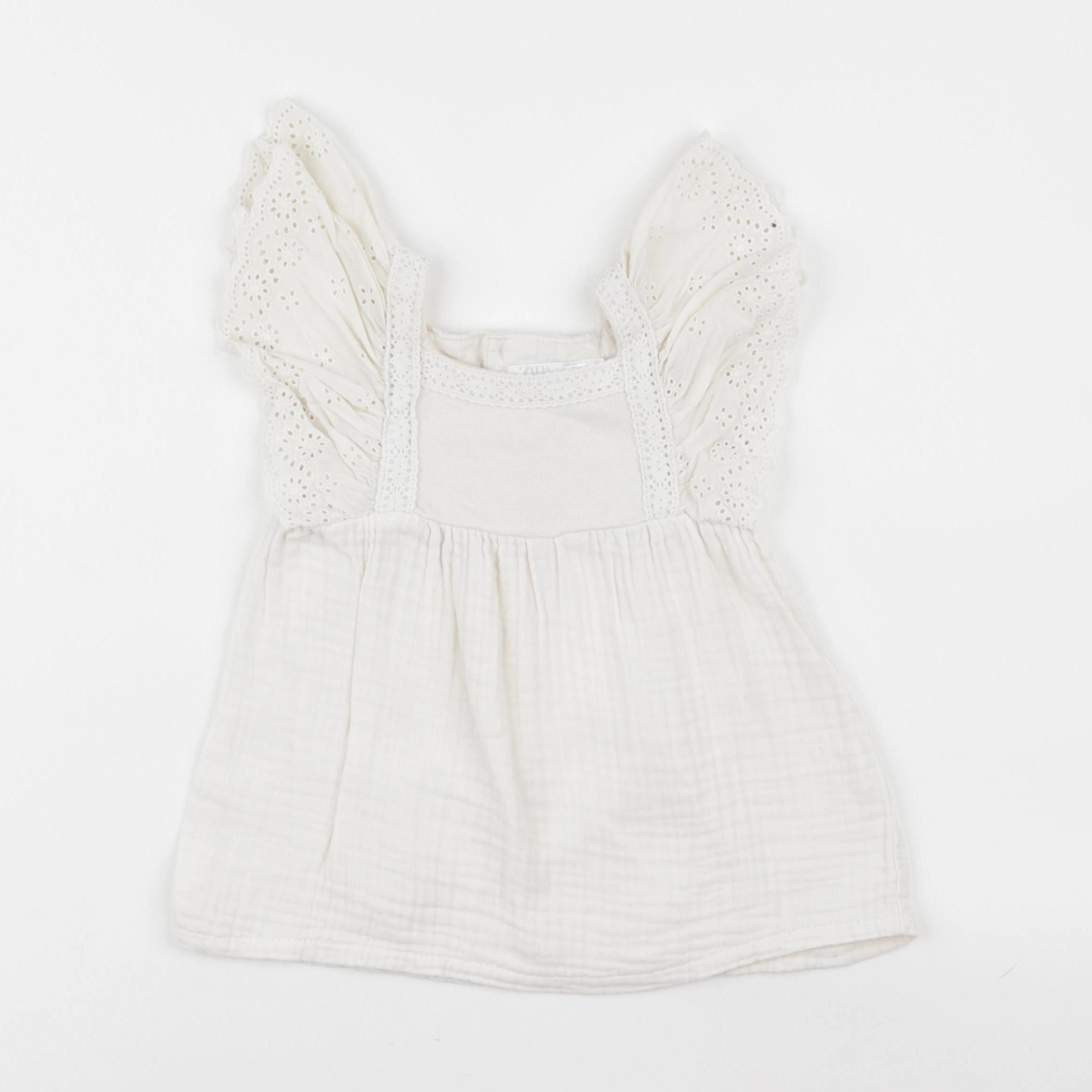 Zara - robe beige - 9/12 mois