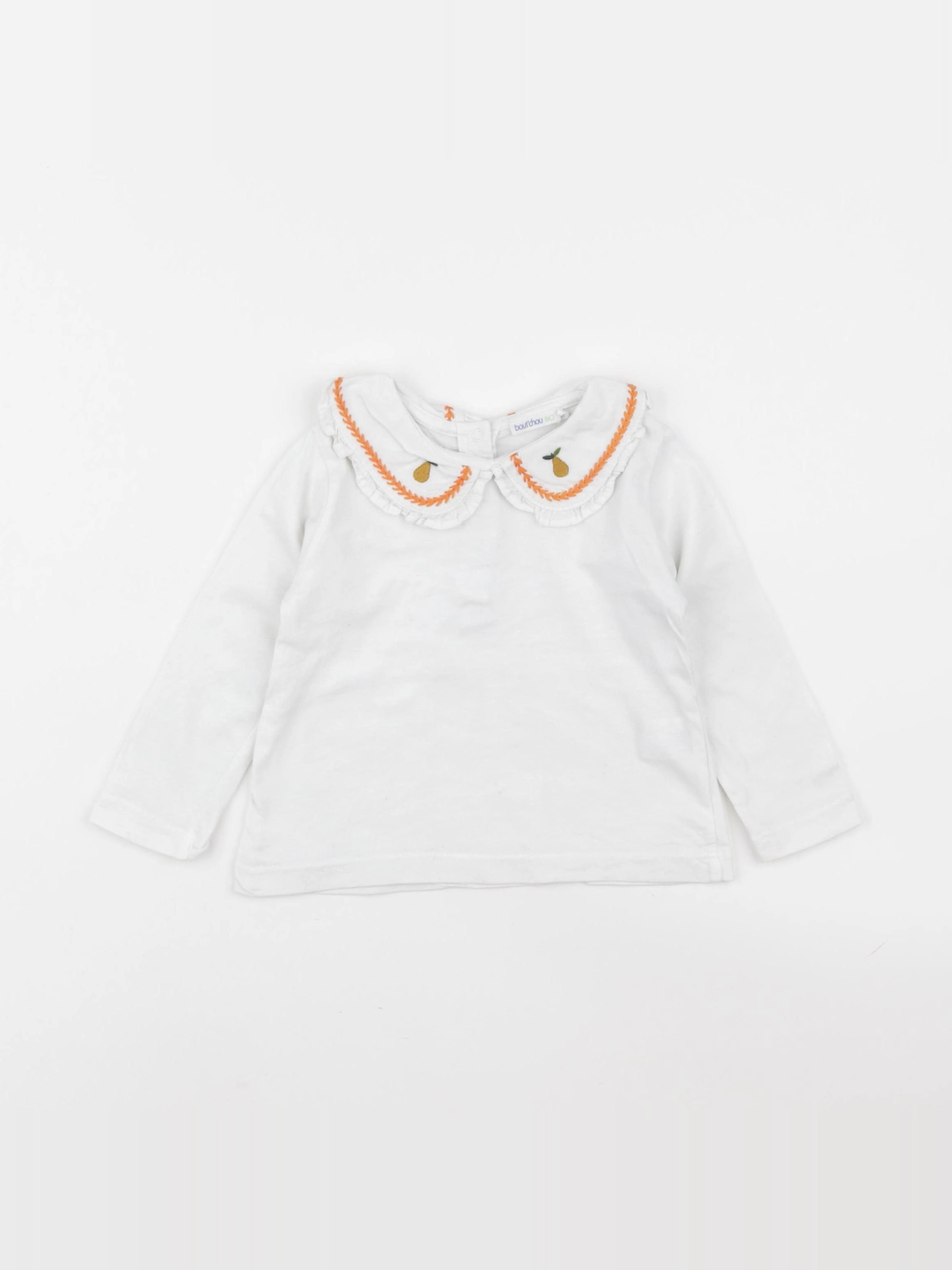 Boutchou - tee-shirt blanc - 12 mois