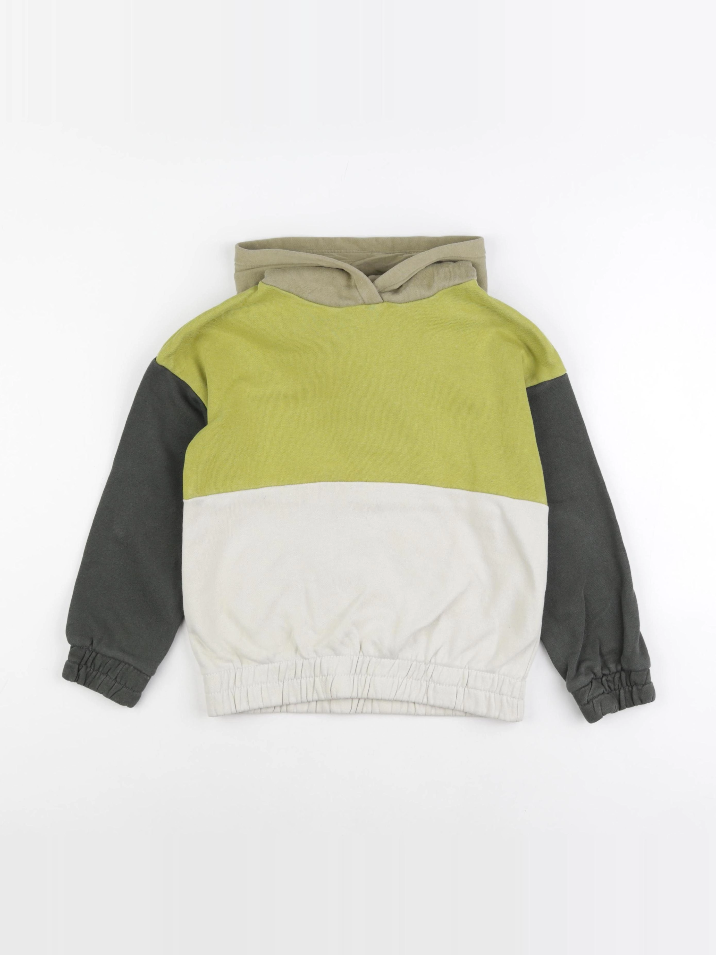 Monoprix - sweat vert - 8 ans