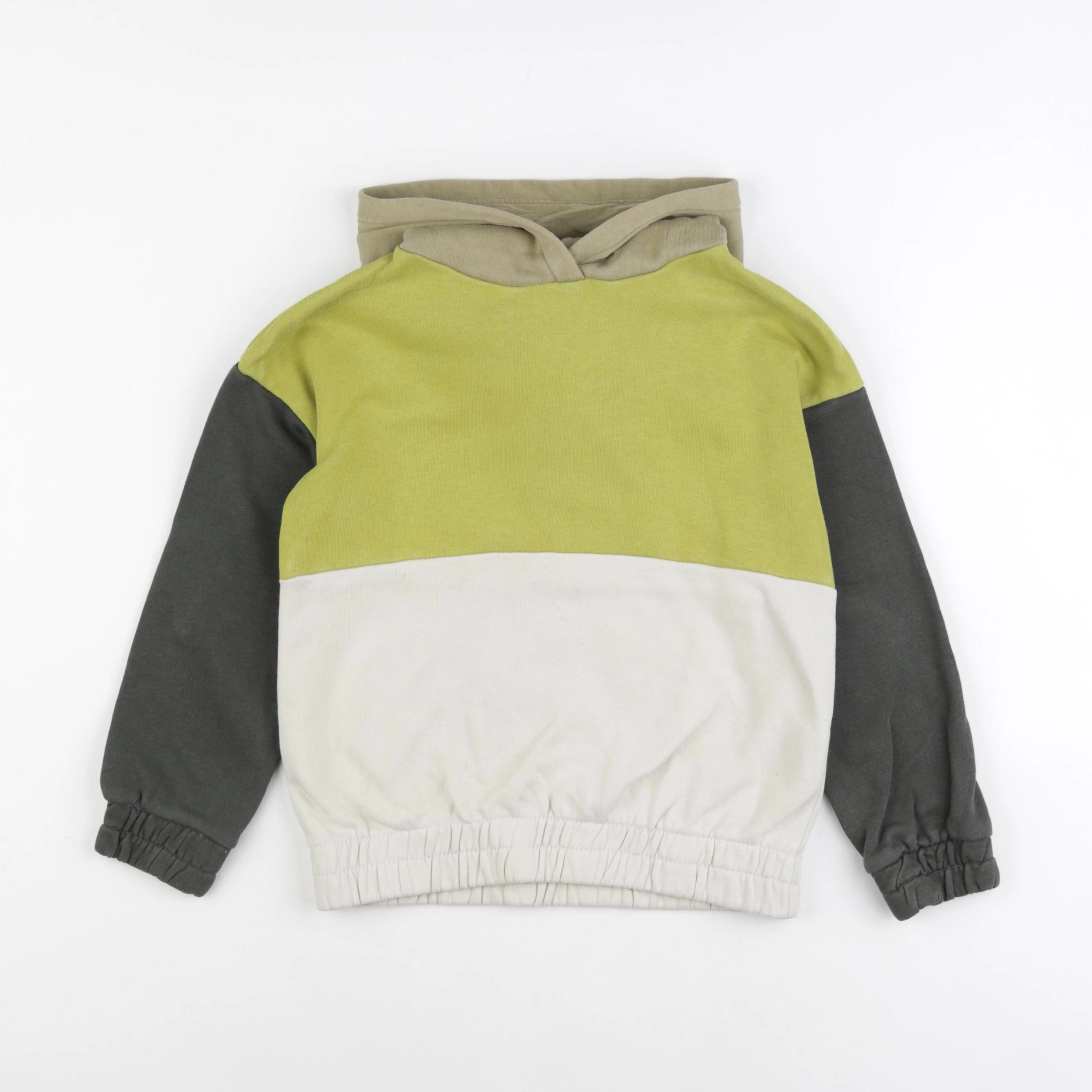 Monoprix - sweat vert - 8 ans