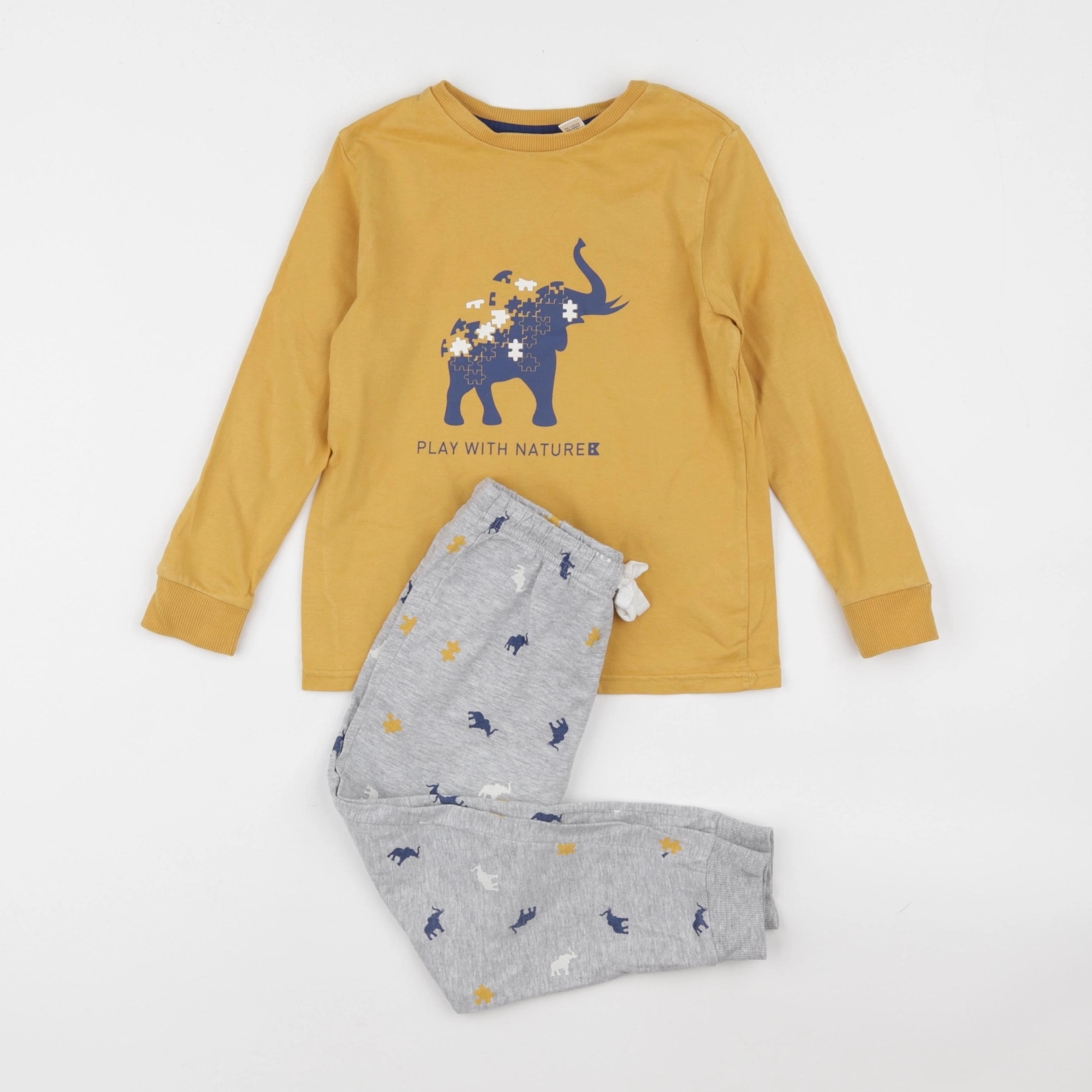 Okaidi - pyjama coton multicolore - 5 ans