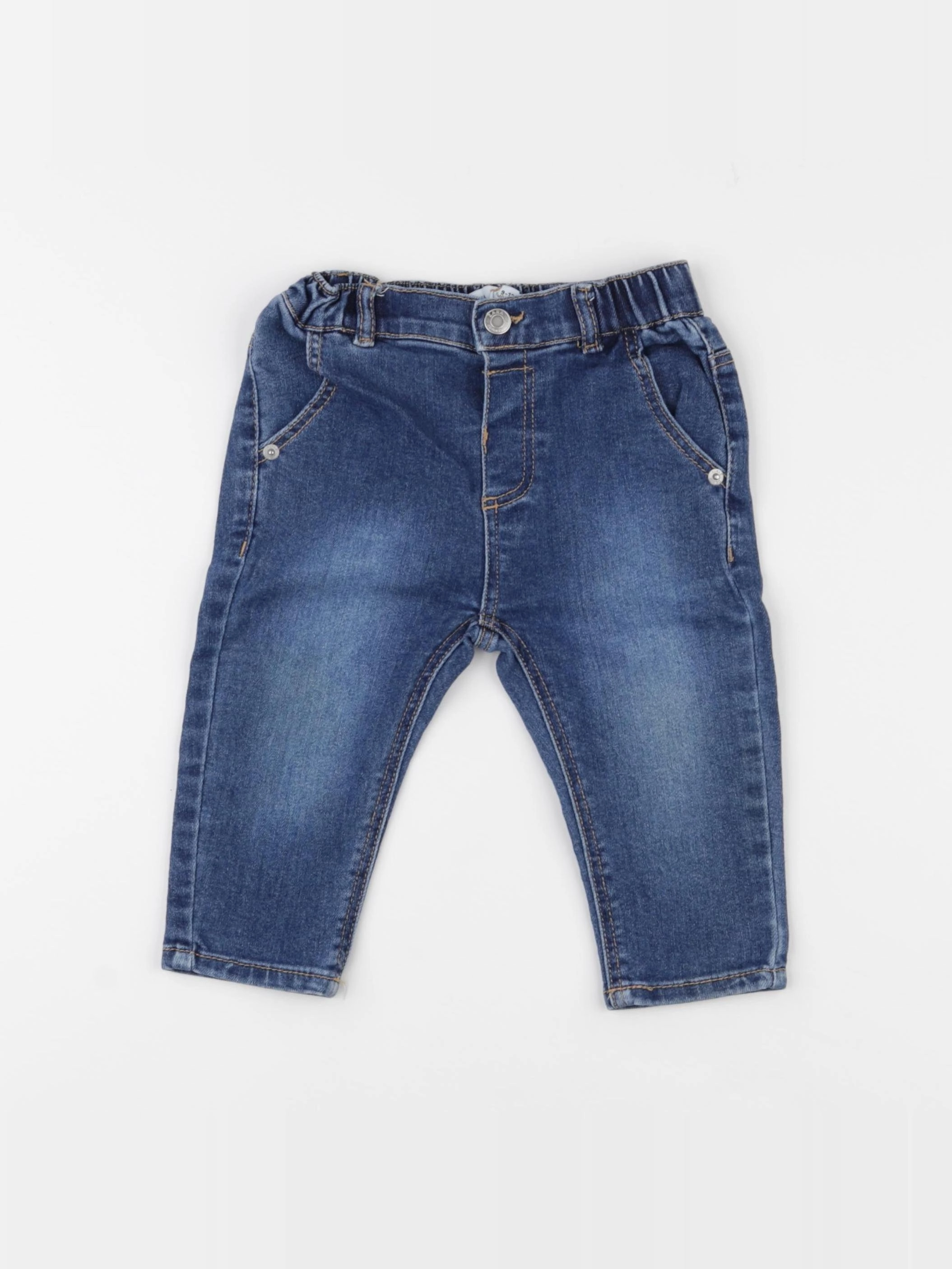 Zara - jean bleu - 9/12 mois
