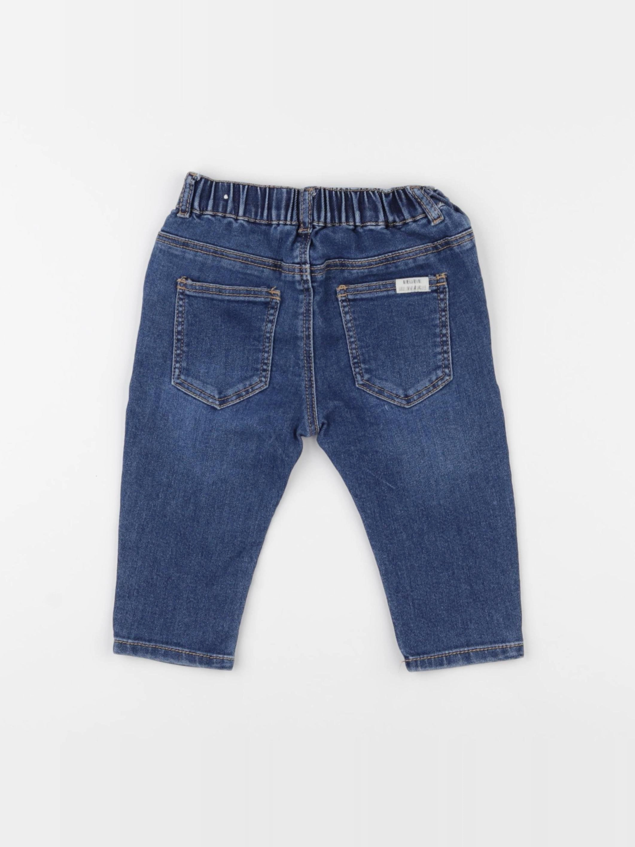 Zara - jean bleu - 9/12 mois