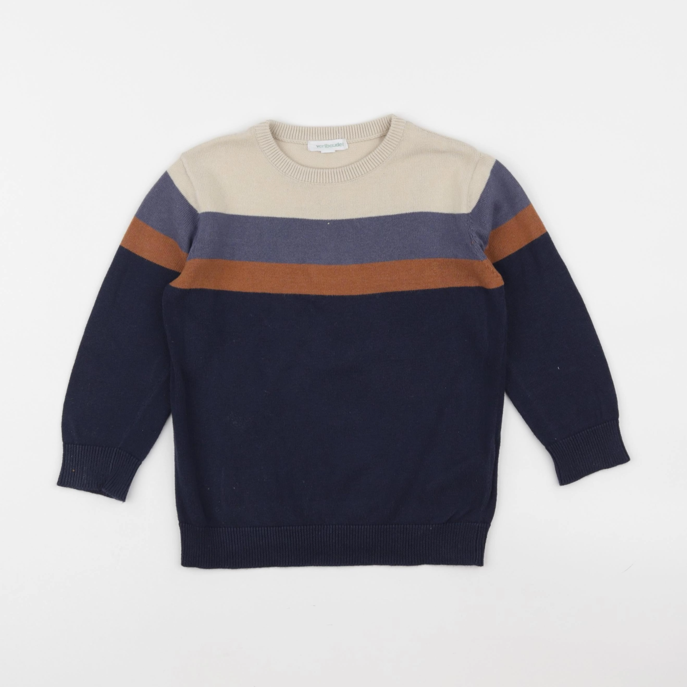 Vertbaudet - pull bleu - 4 ans
