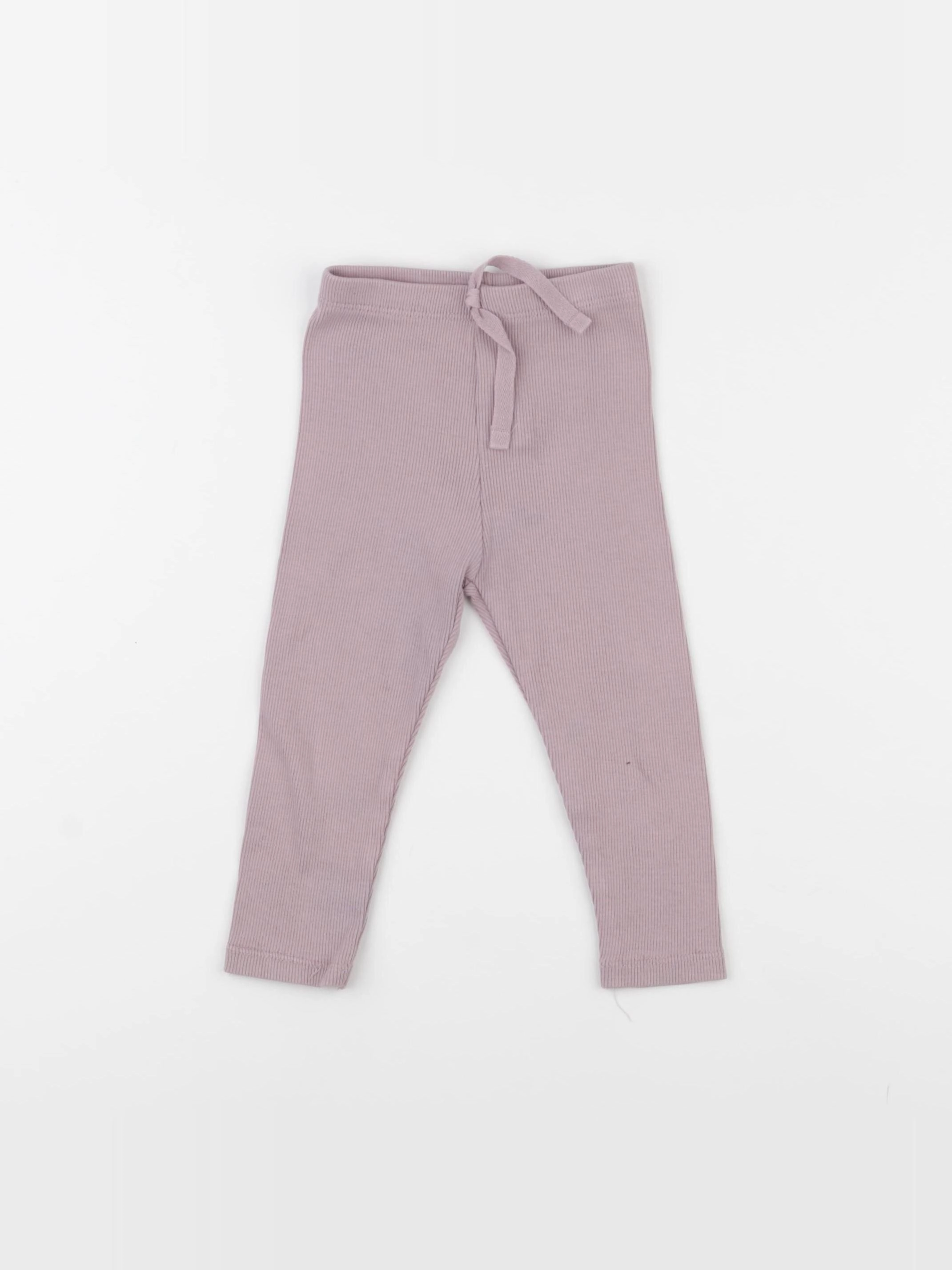 Zara - legging violet - 12/18 mois