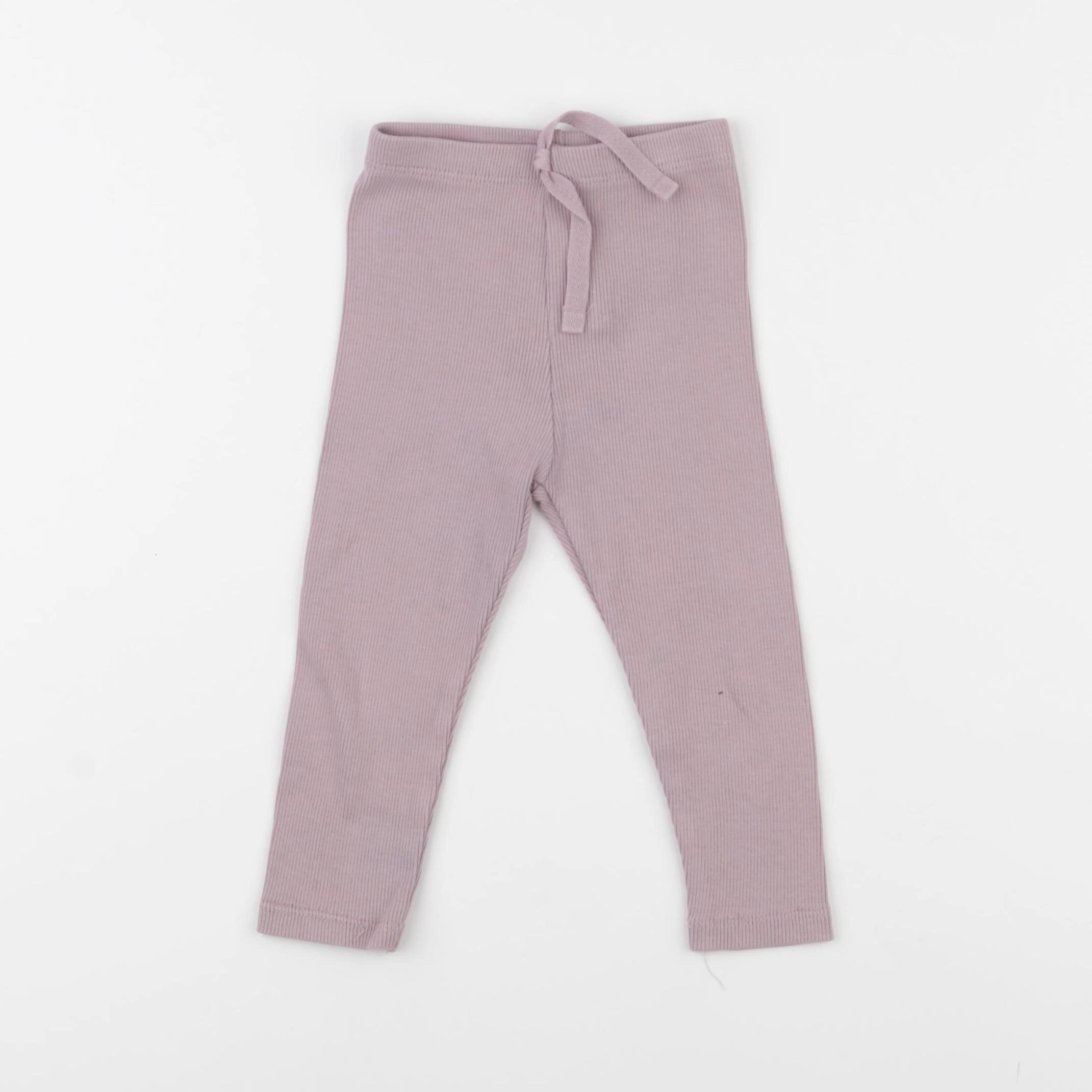 Zara - legging violet - 12/18 mois