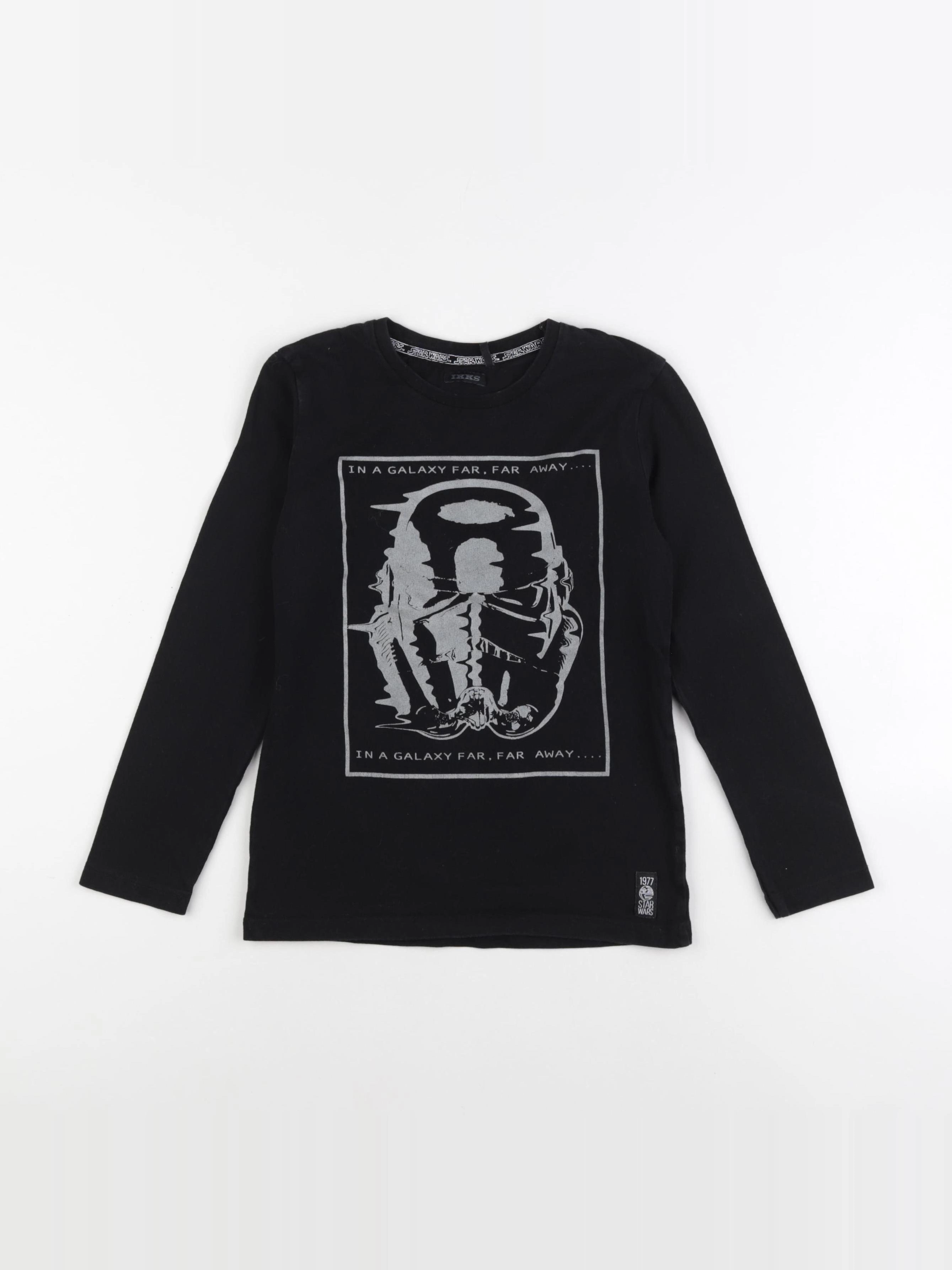 IKKS - tee-shirt noir - 8 ans