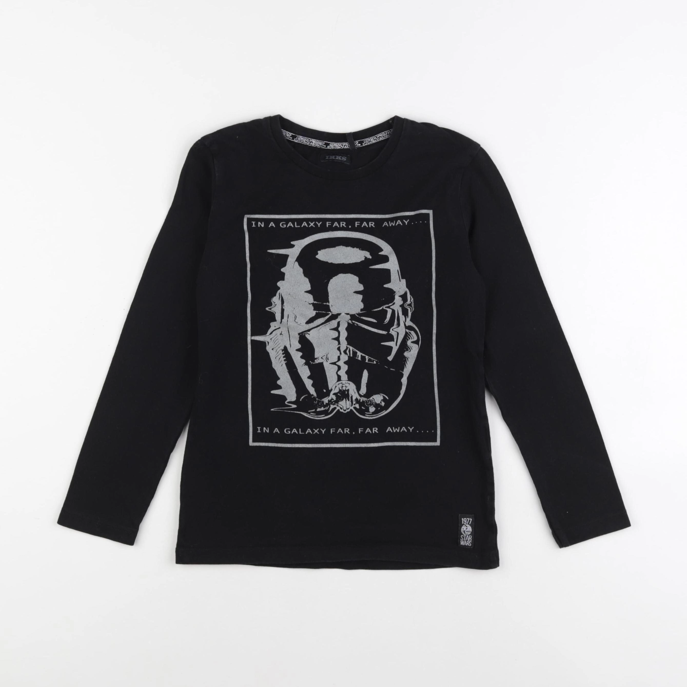 IKKS - tee-shirt noir - 8 ans