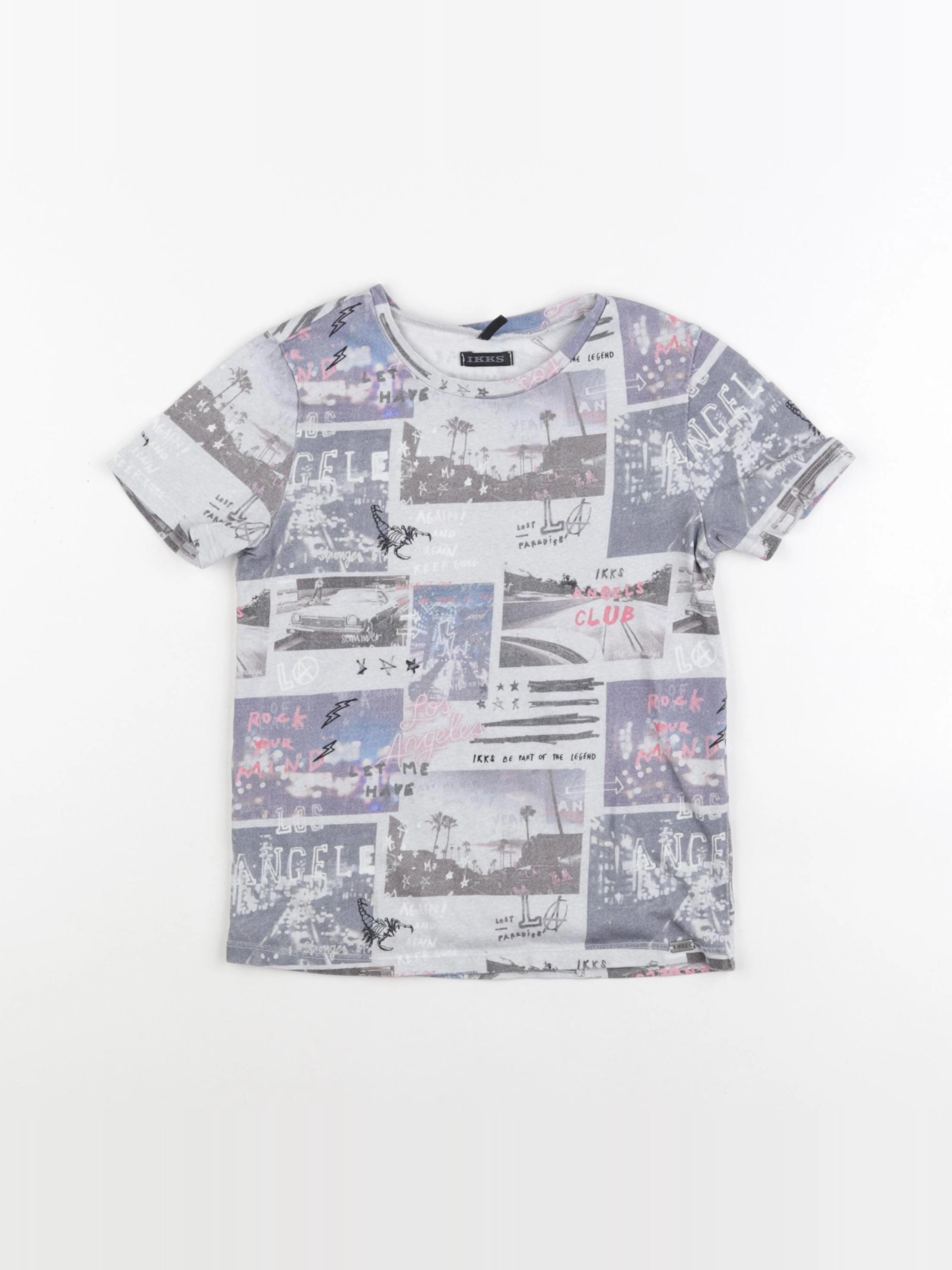 IKKS - tee-shirt multicolore - 6 ans