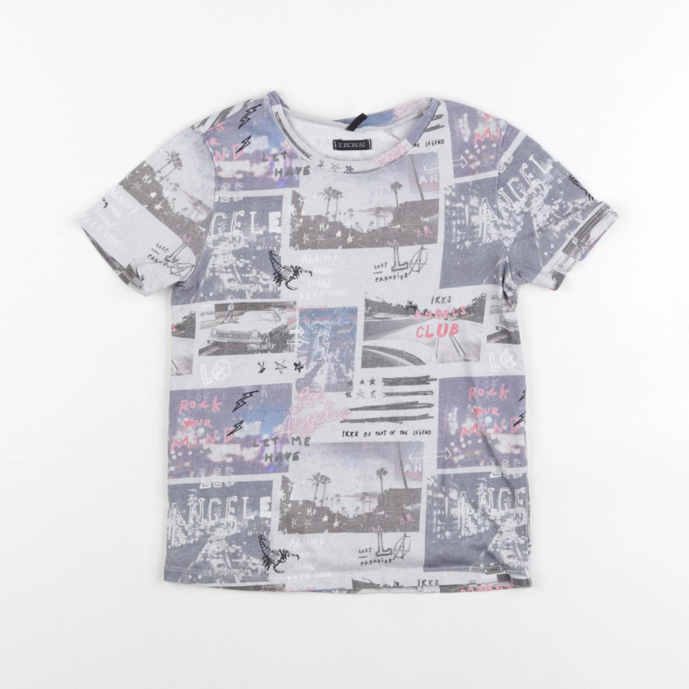 IKKS - tee-shirt multicolore - 6 ans