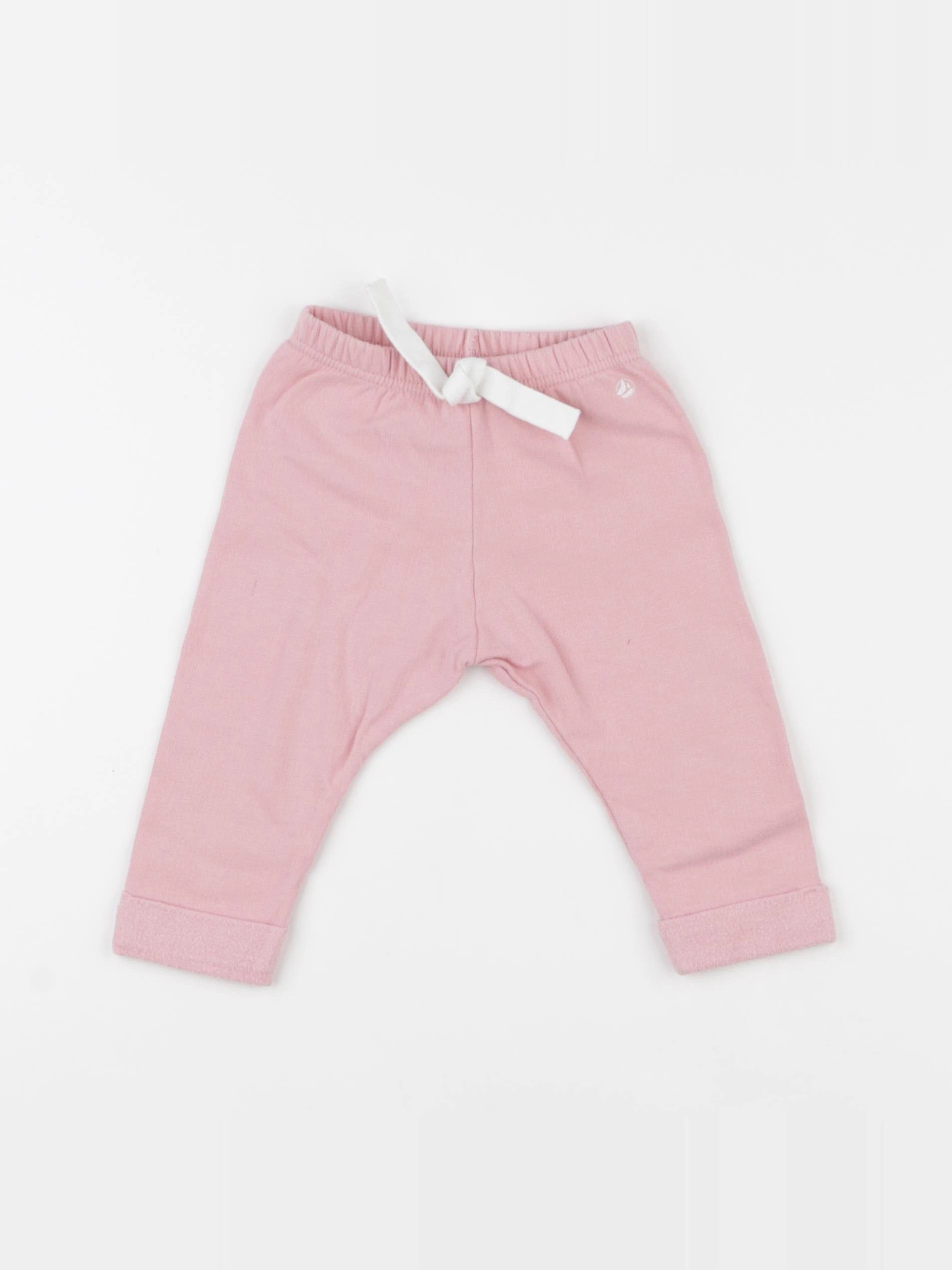 Petit Bateau - sarouel rose - 6 mois