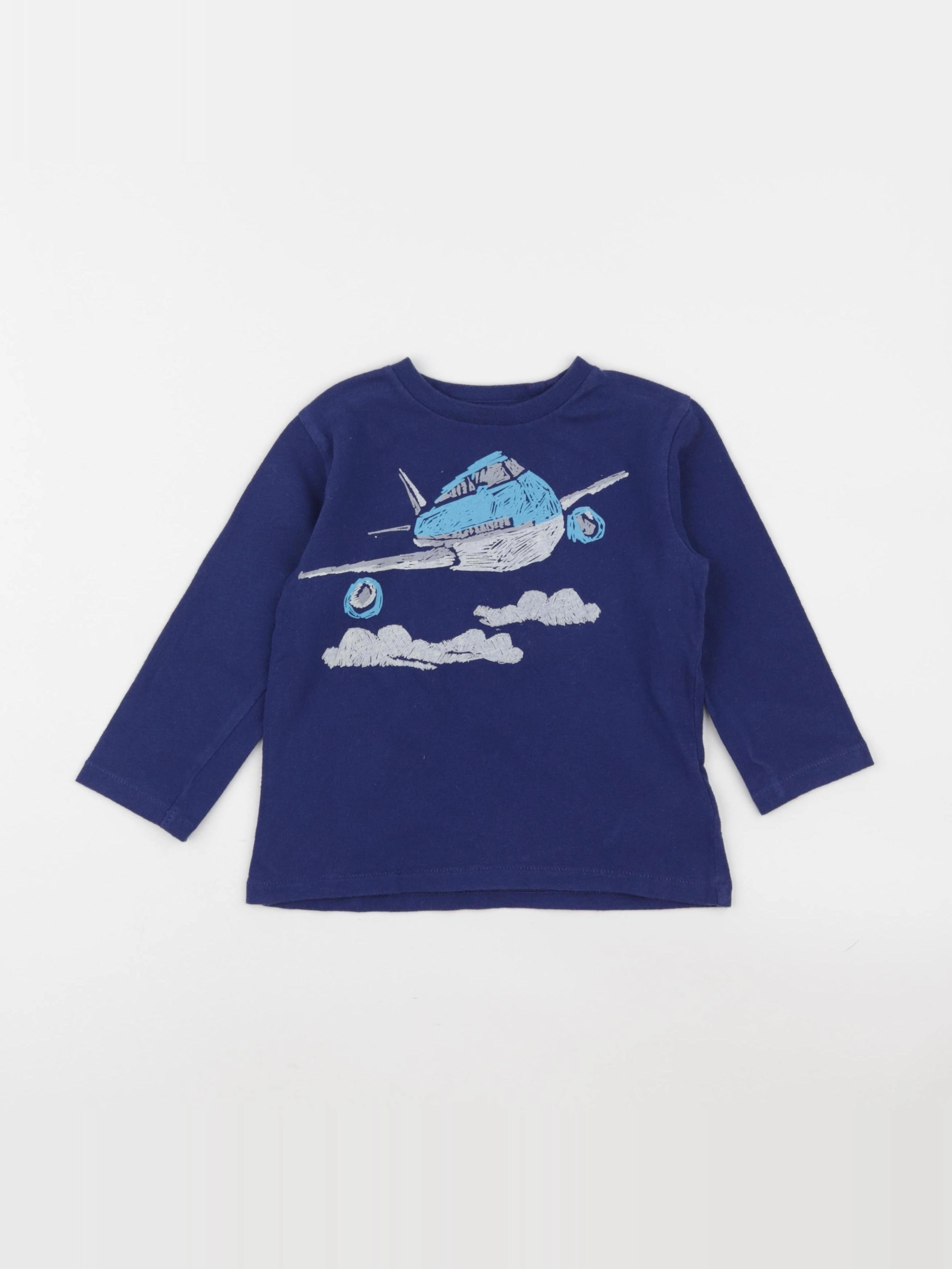 GAP - tee-shirt bleu - 2 ans