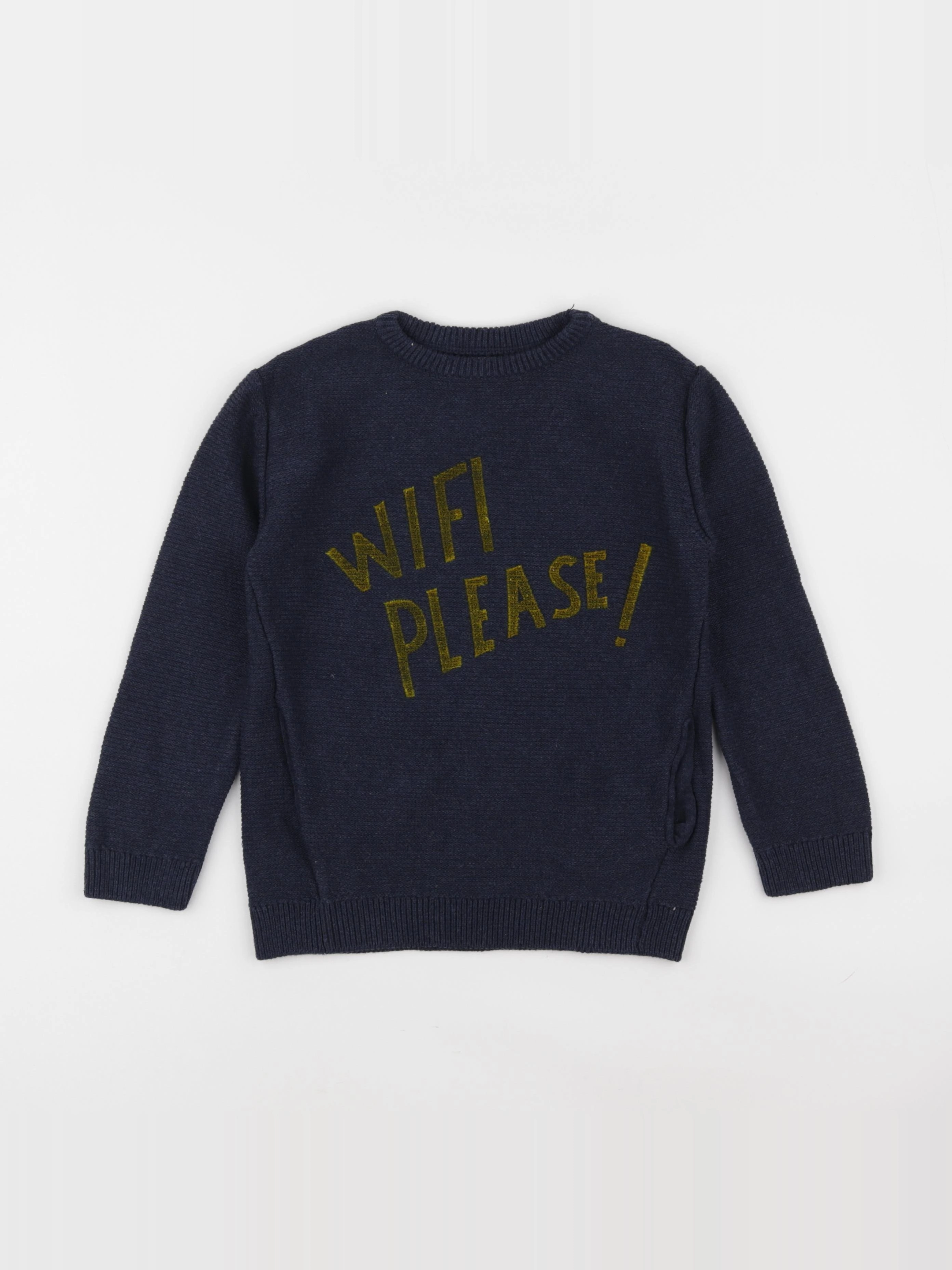 Zara - pull bleu - 7 ans