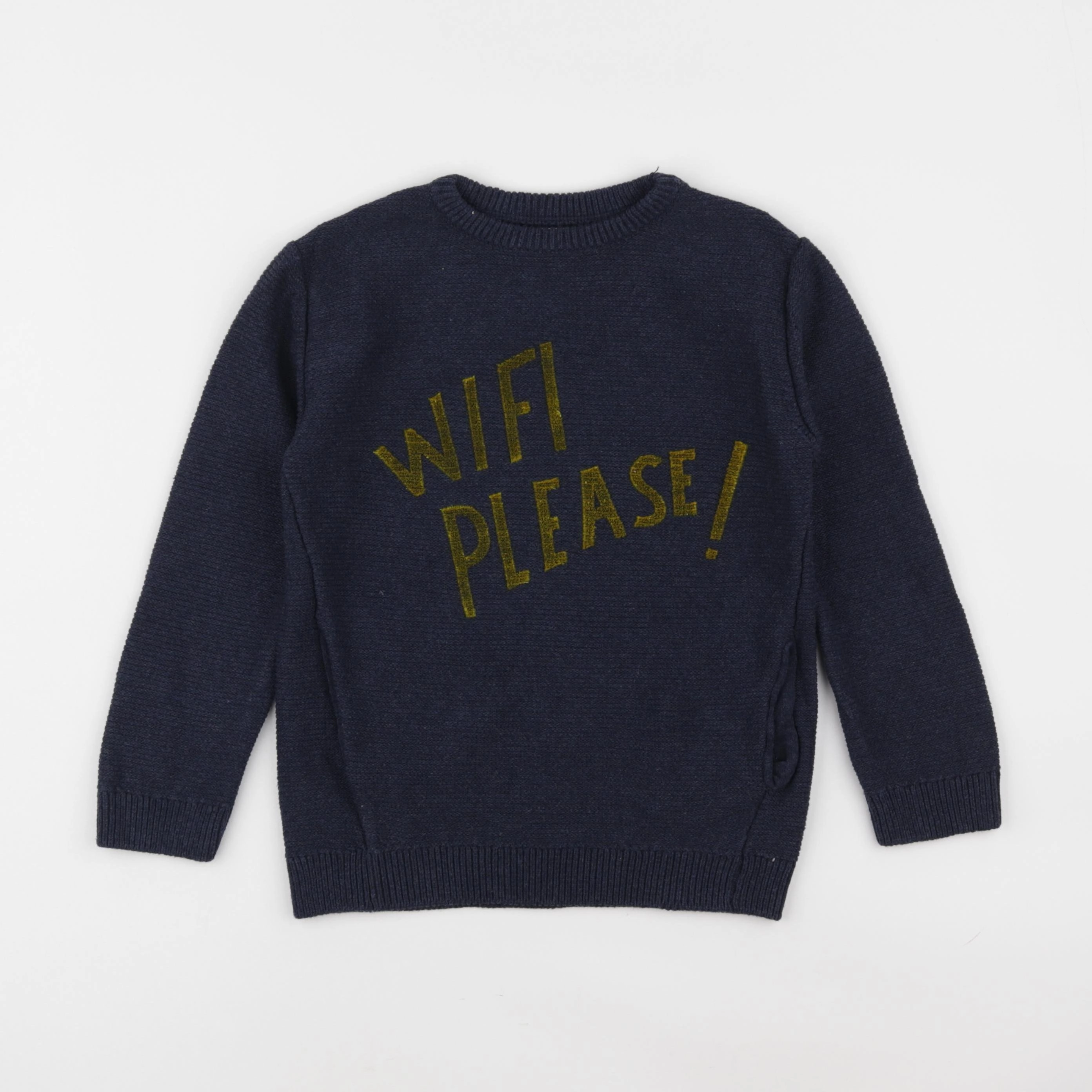 Zara - pull bleu - 7 ans