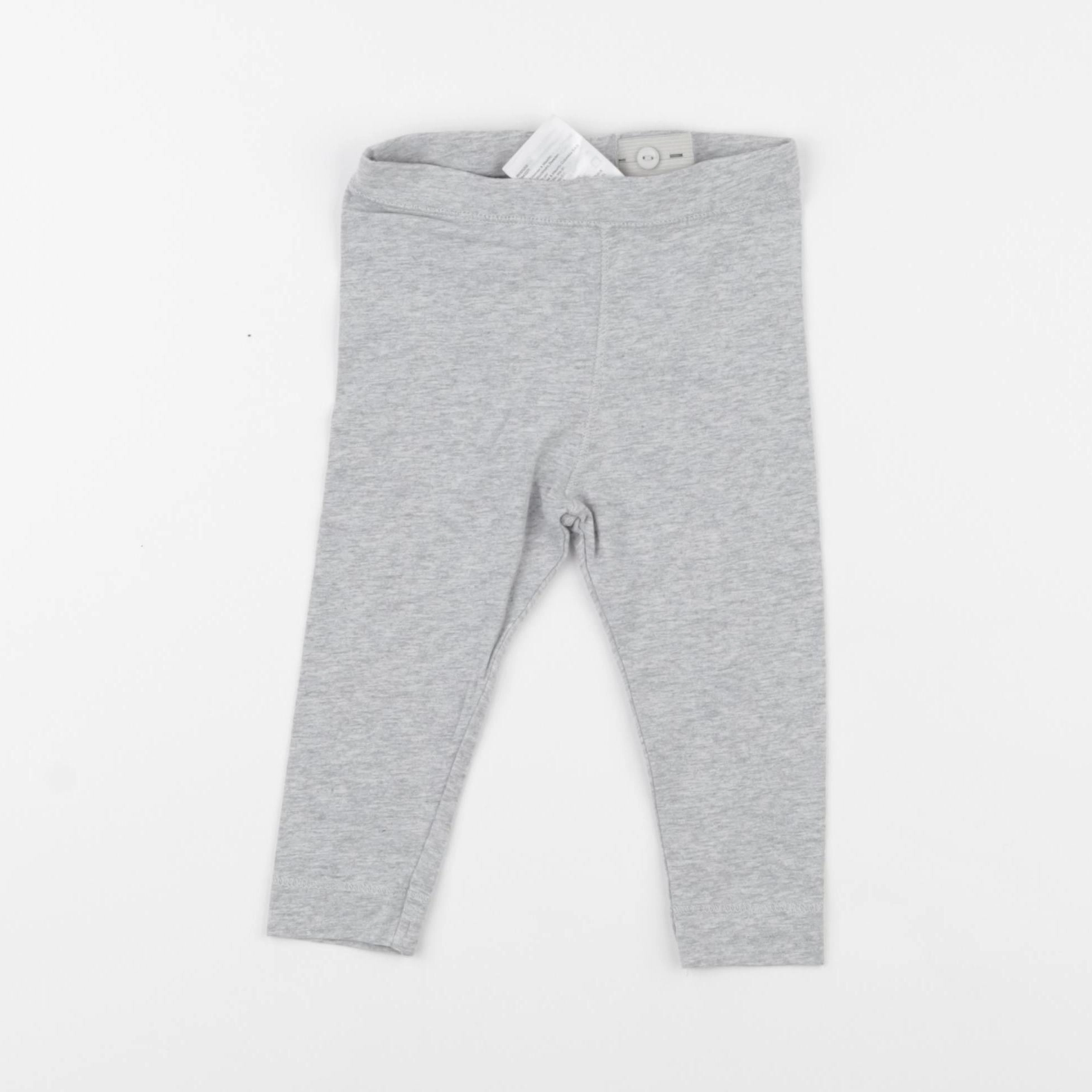 H&M - legging gris - 9 mois
