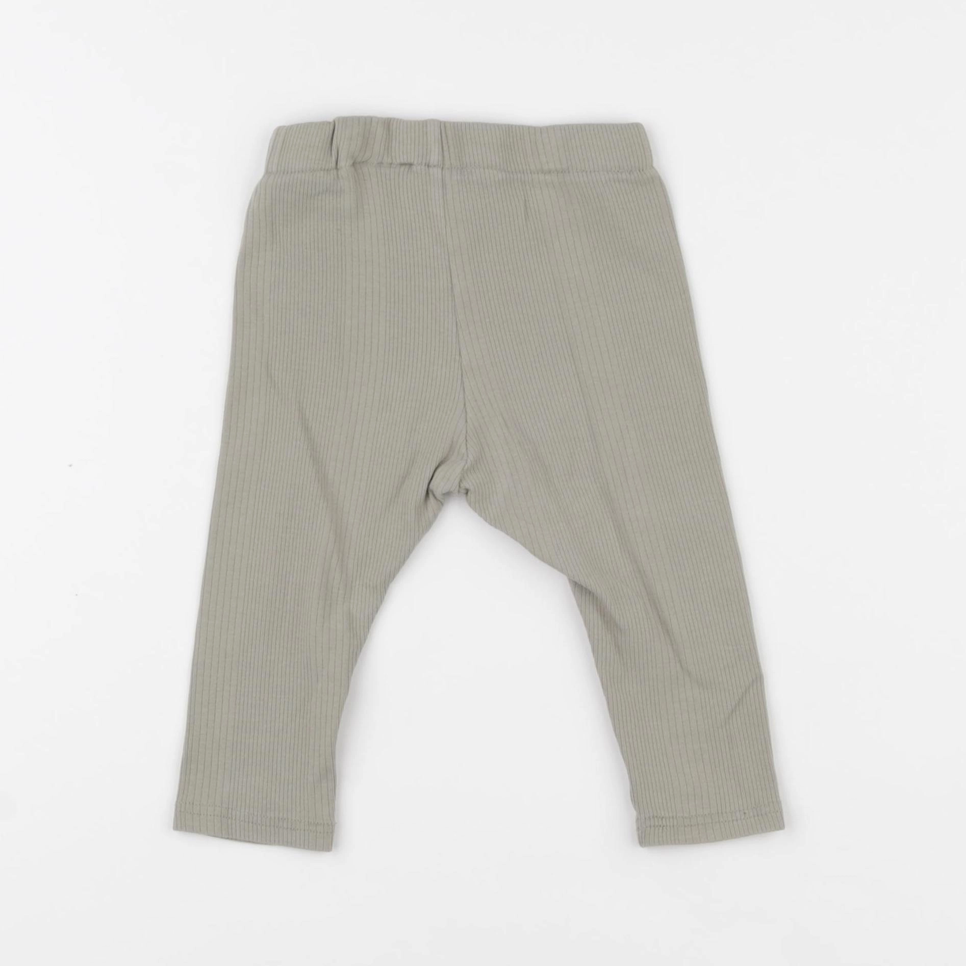 H&M - legging vert - 6/9 mois