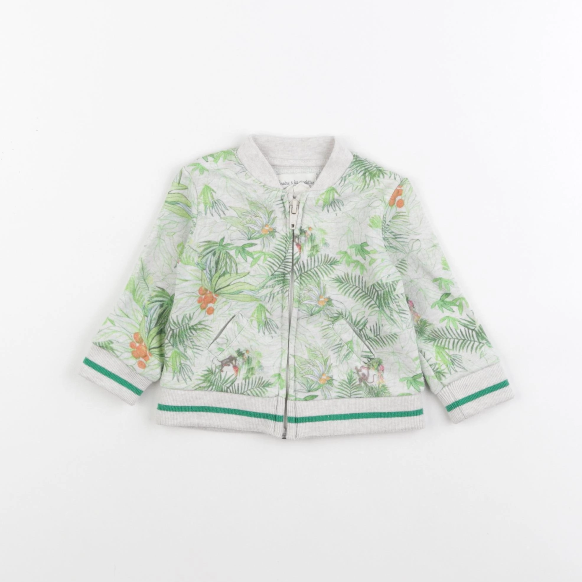 Arsène et les pipelettes - sweat multicolore - 6 mois