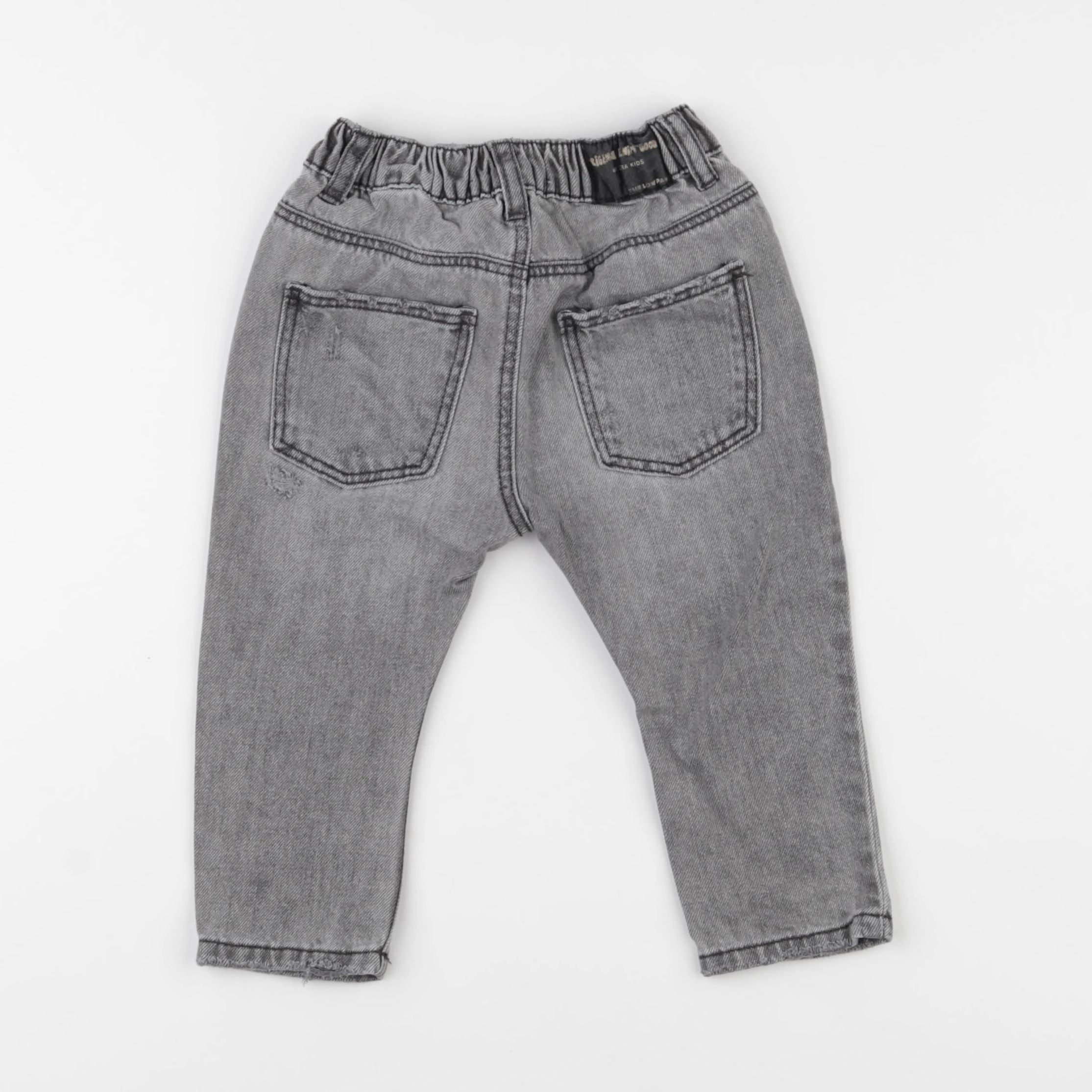 Zara - jean gris - 12/18 mois