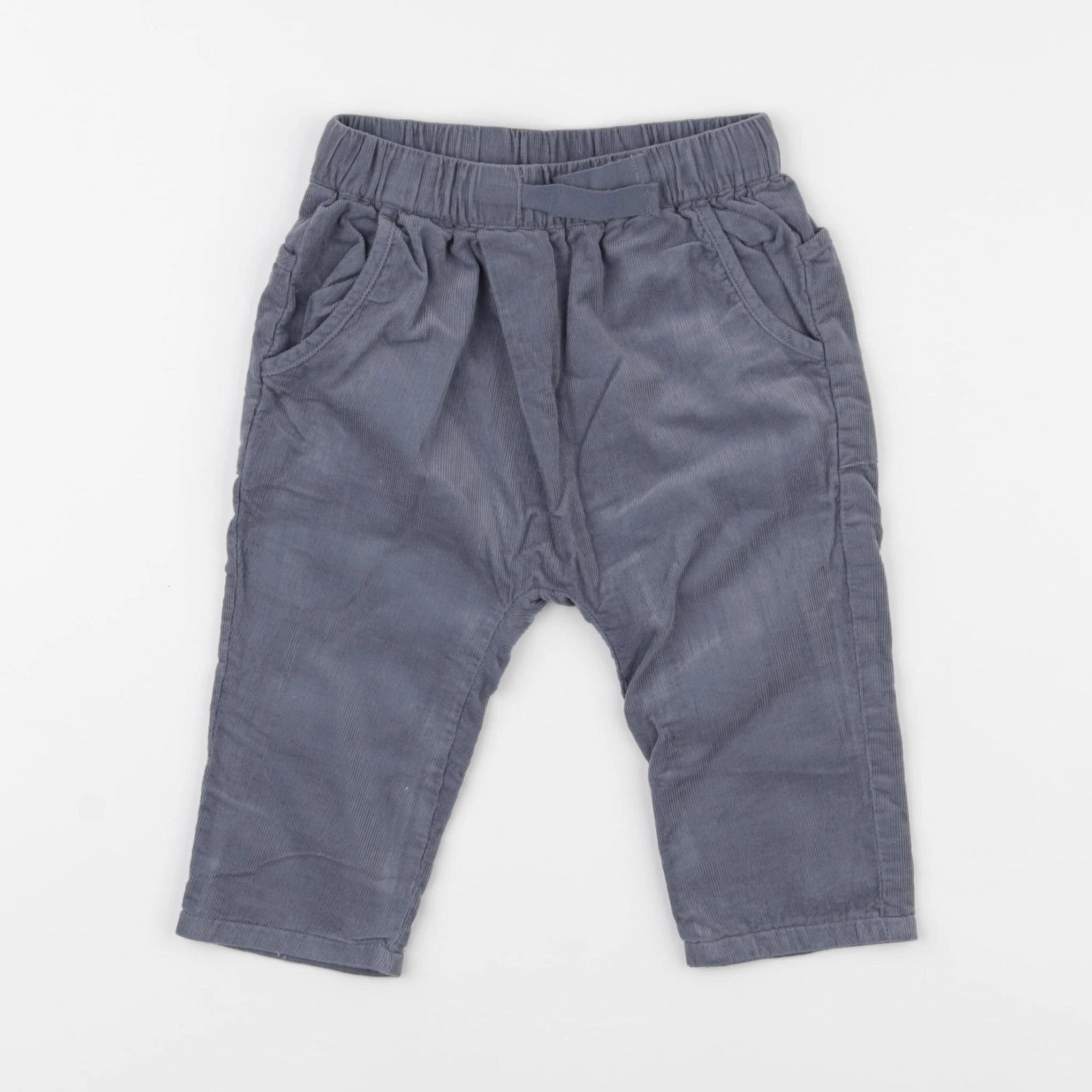 Zara - pantalon gris - 6/9 mois