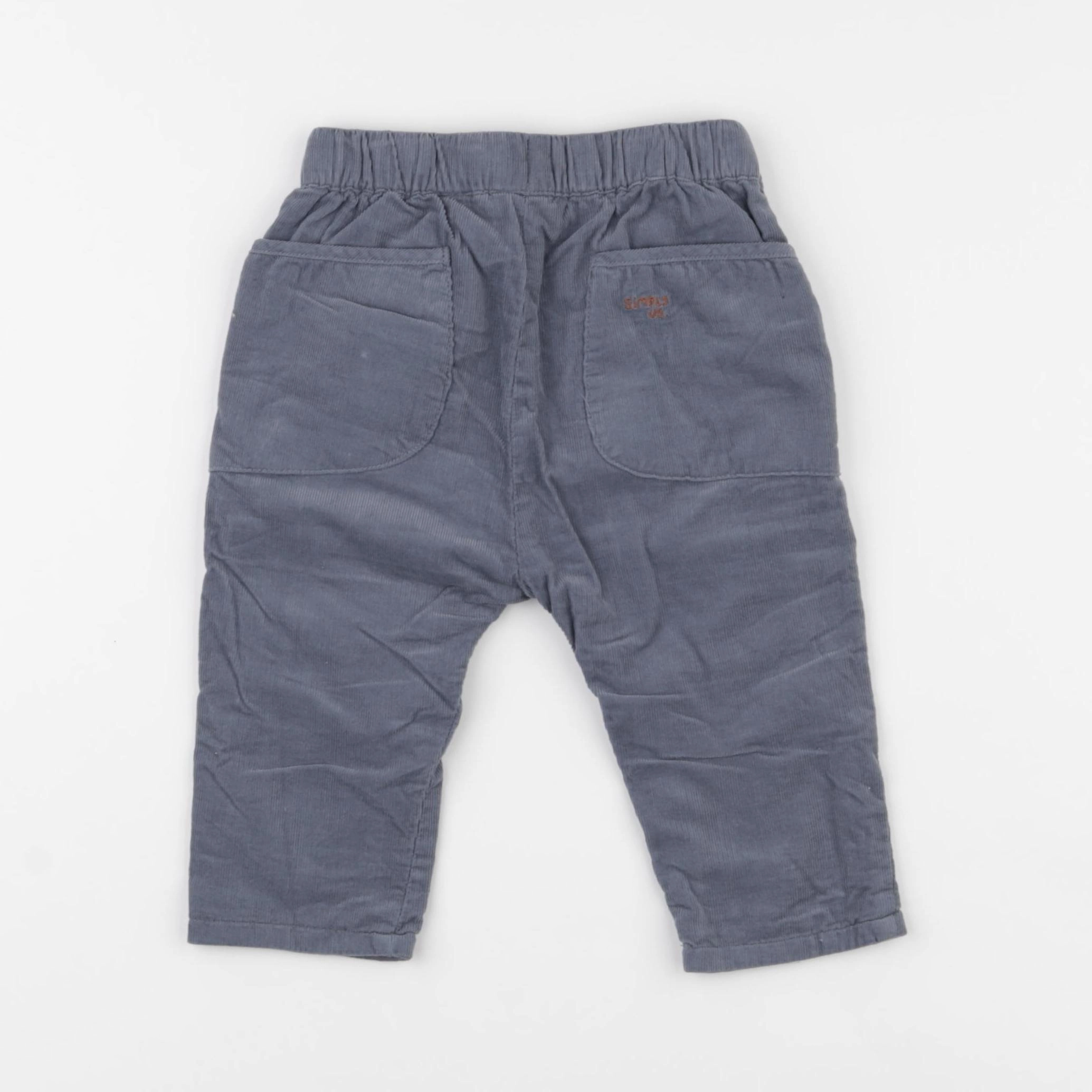 Zara - pantalon gris - 6/9 mois