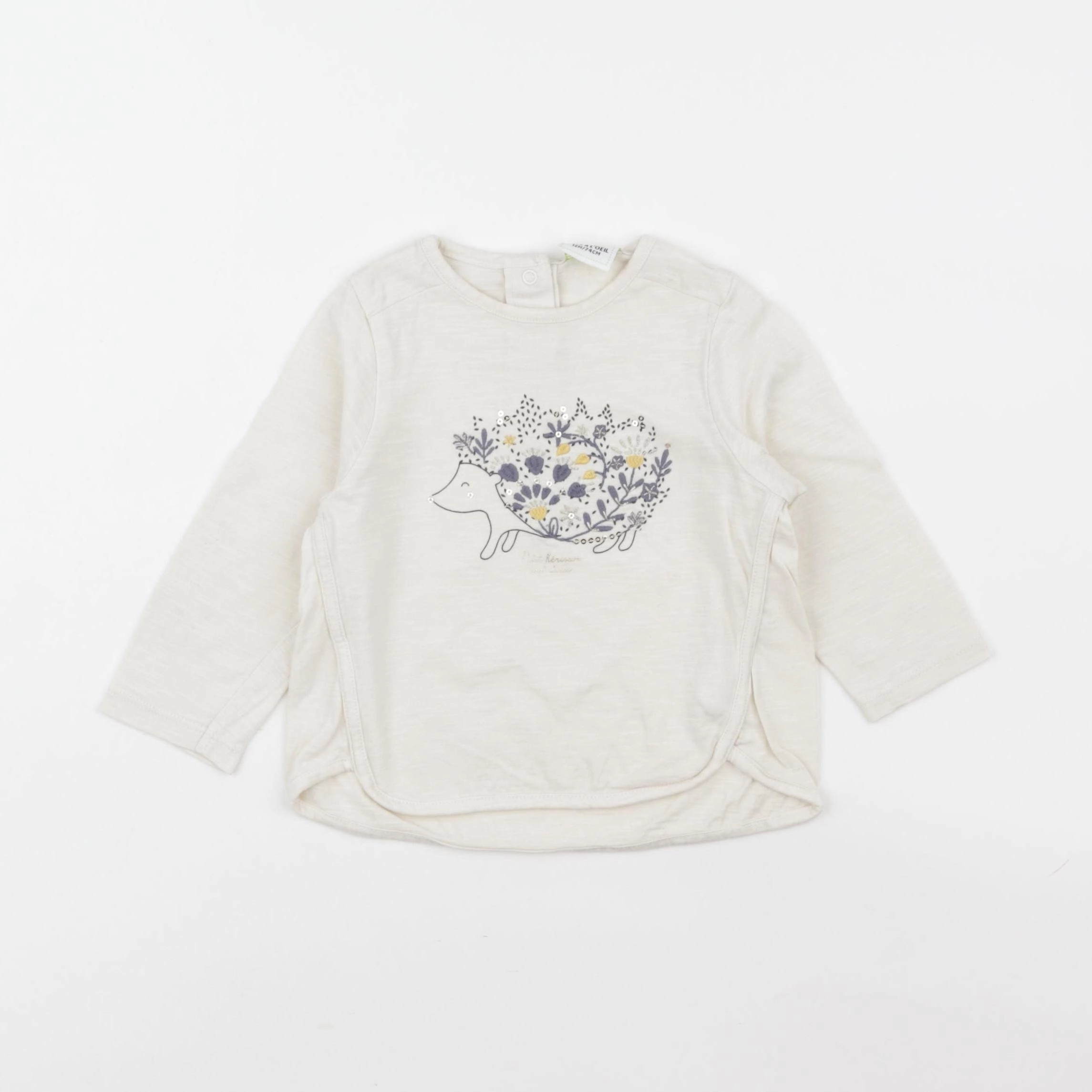 Tape à l'oeil - tee-shirt beige - 12 mois